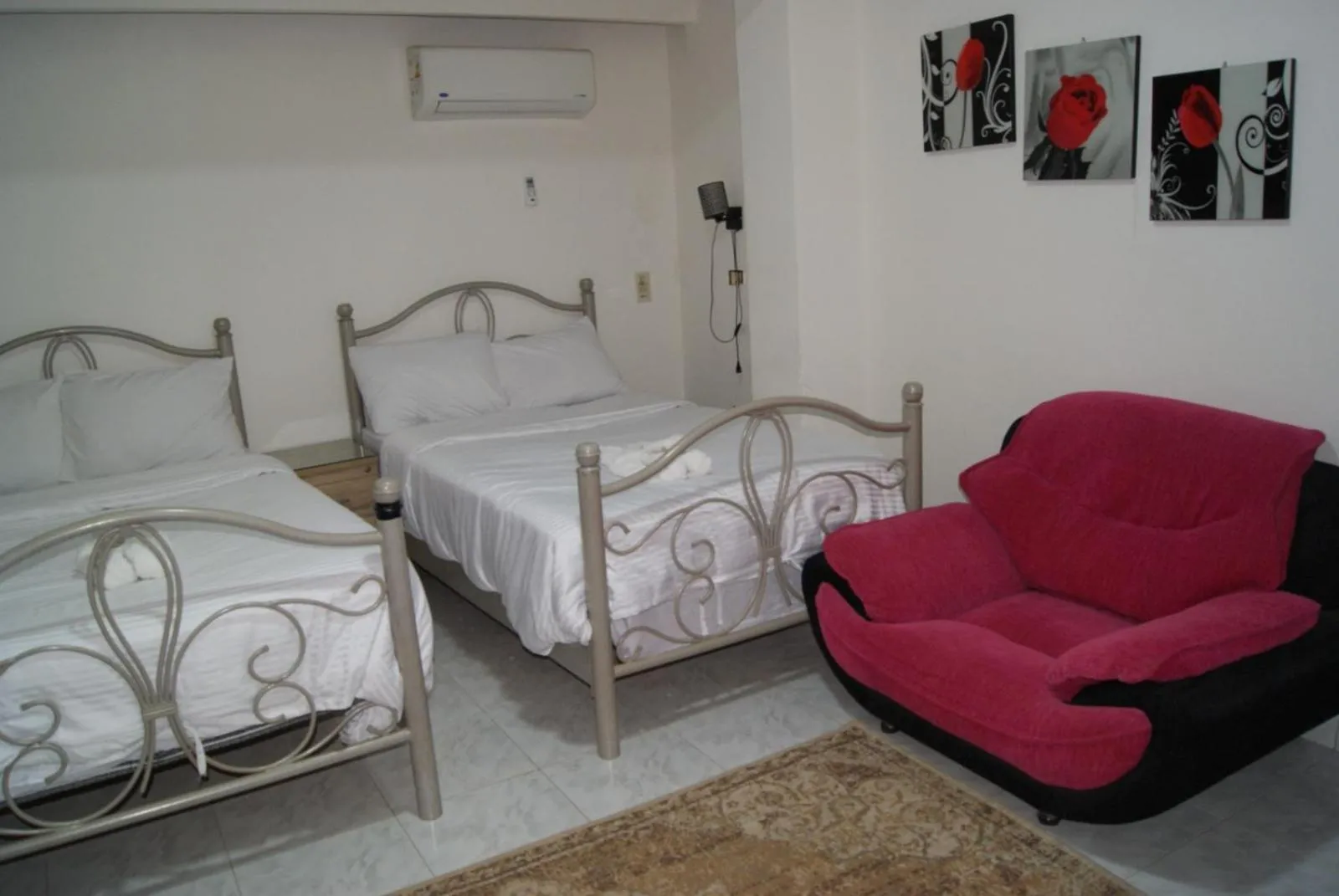 Bed in Triangle Pyramids Boutique