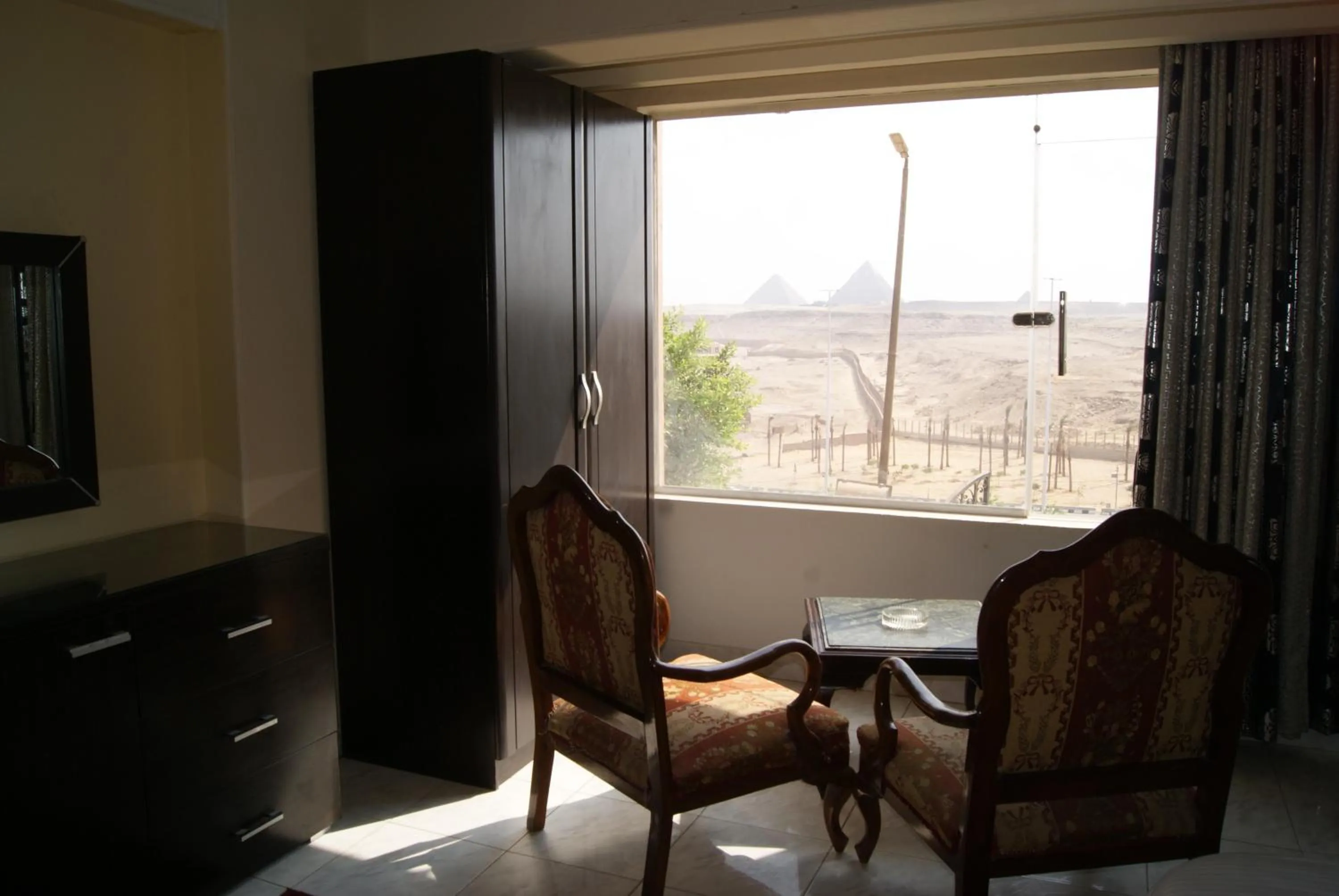 Landmark view in Triangle Pyramids Boutique