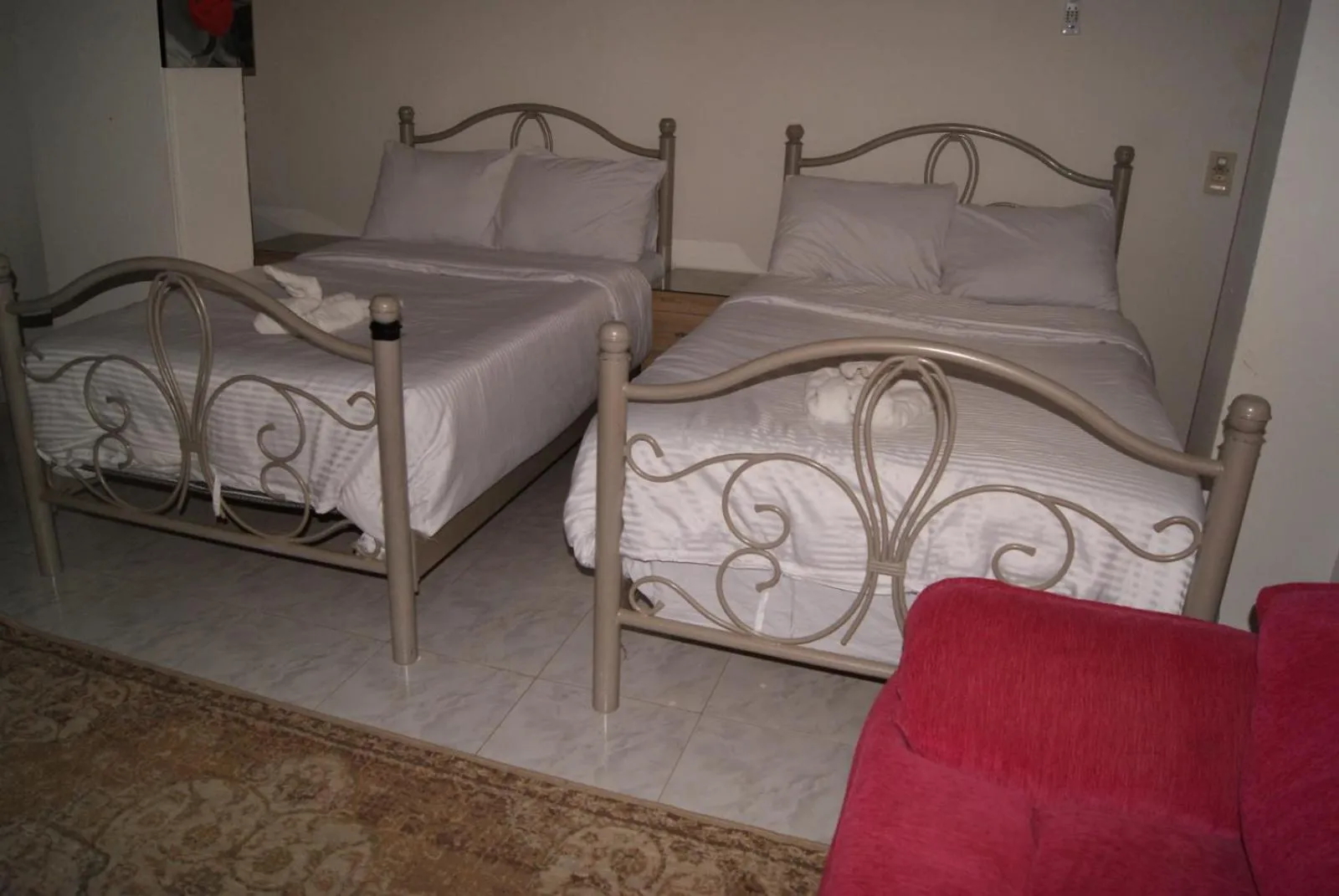 Bed in Triangle Pyramids Boutique