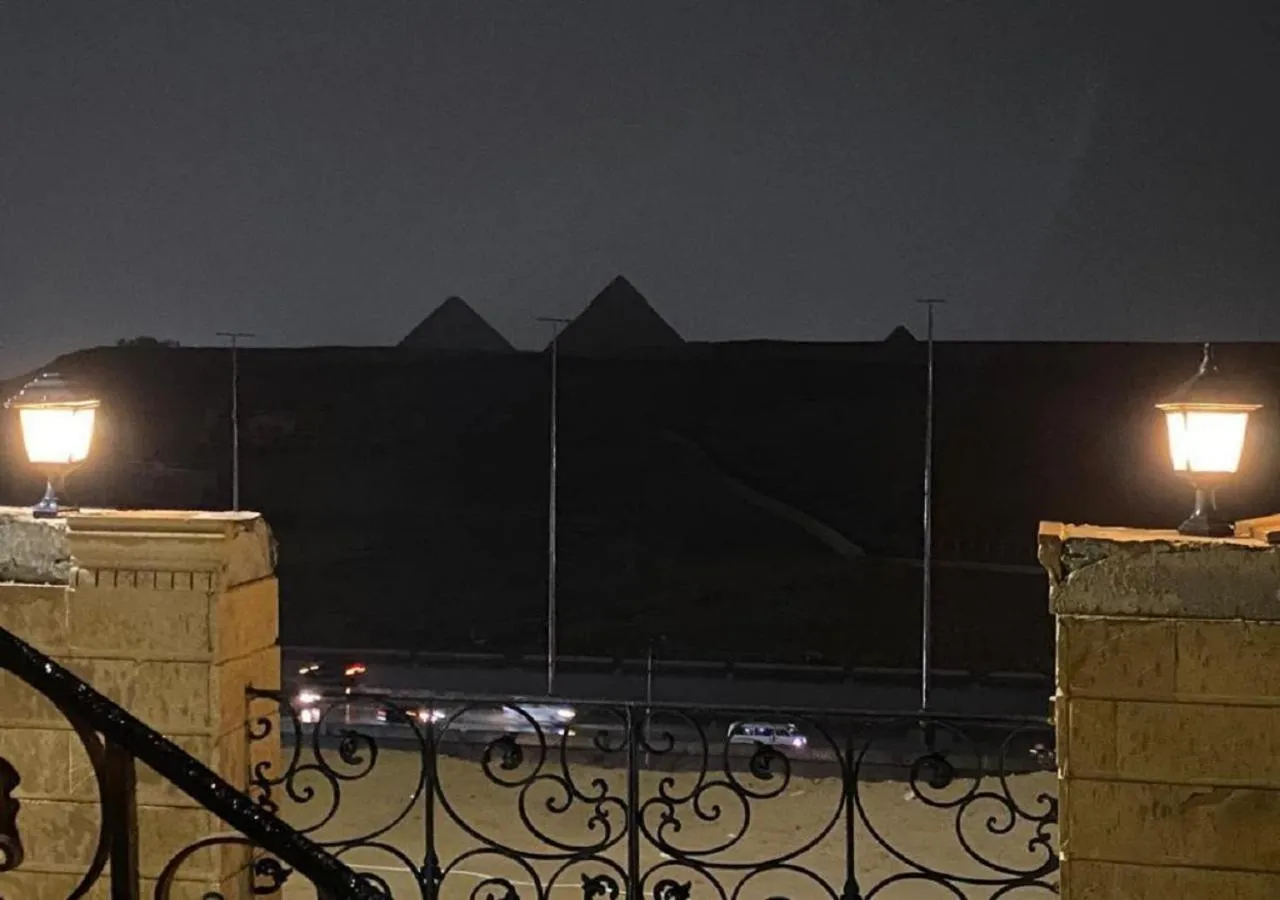 Night in Triangle Pyramids Boutique