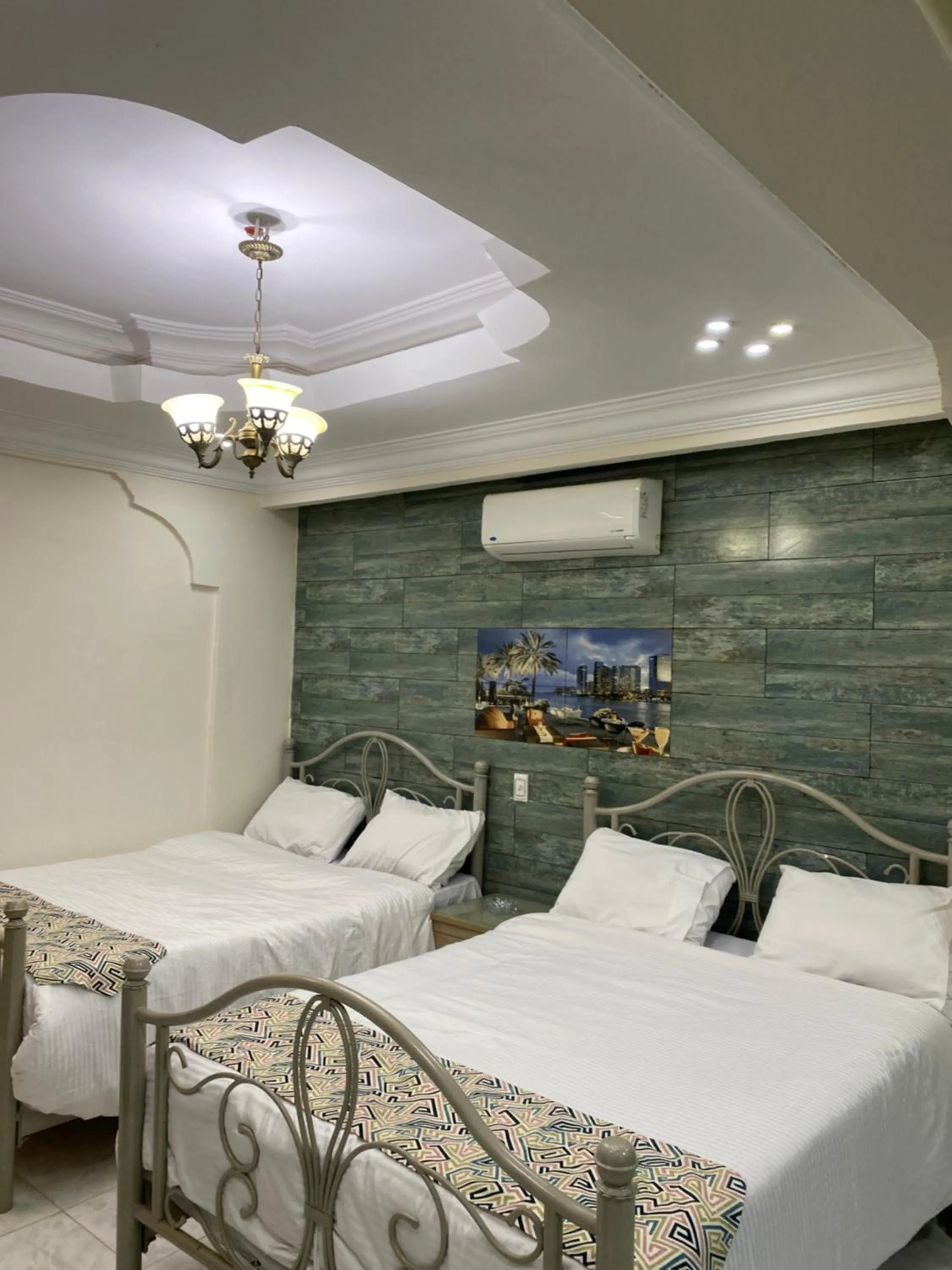 Bed in Triangle Pyramids Boutique