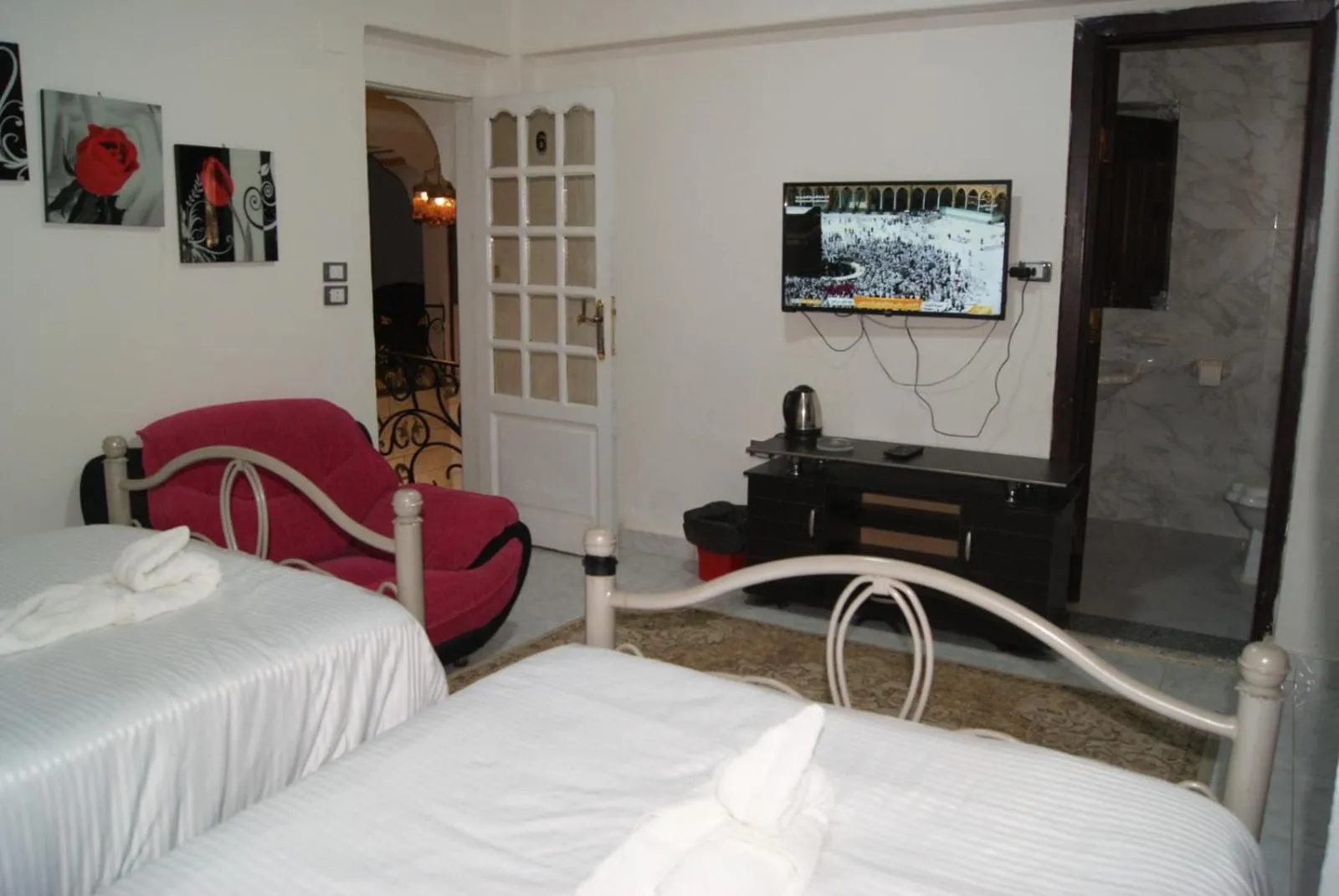 Bed in Triangle Pyramids Boutique