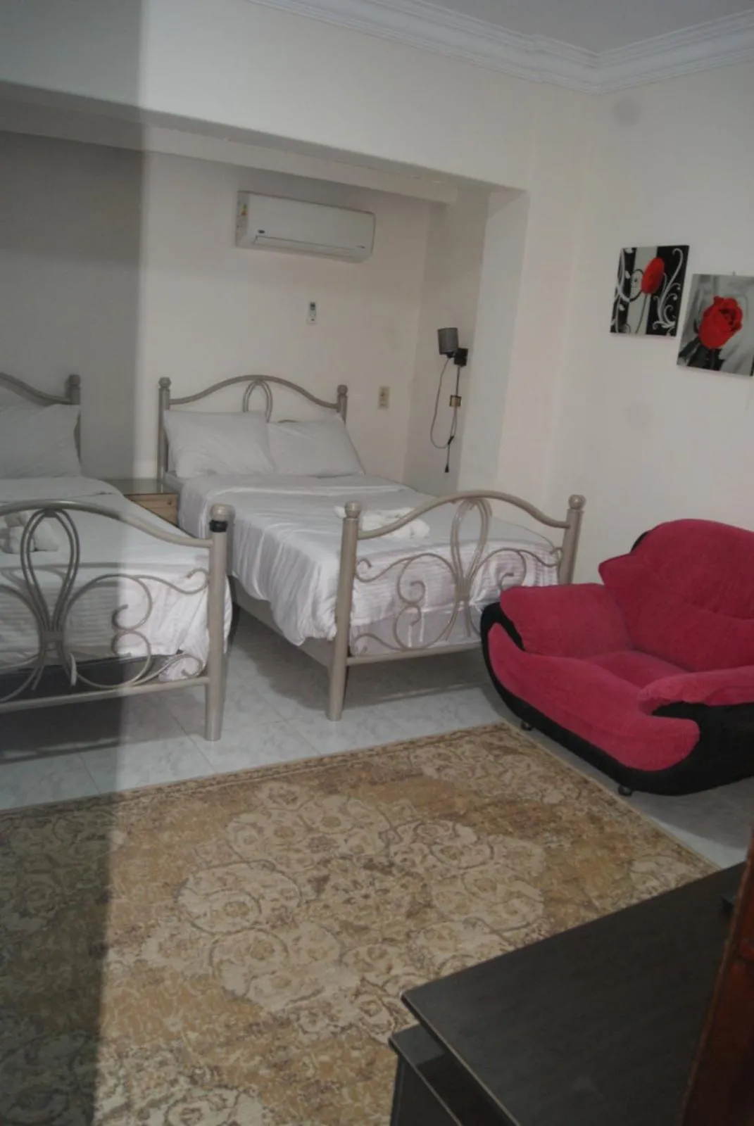 Bed in Triangle Pyramids Boutique