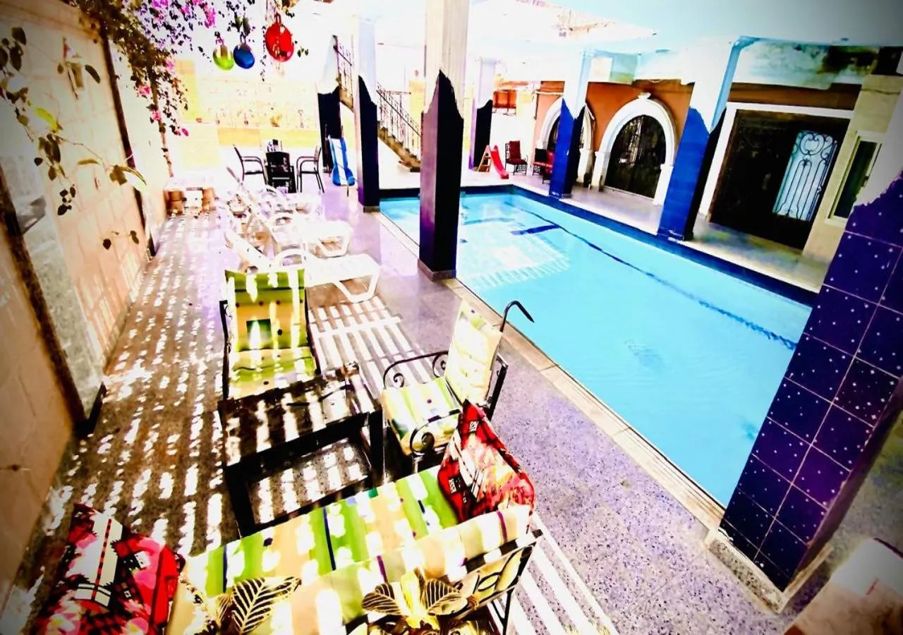 Pool view in Triangle Pyramids Boutique