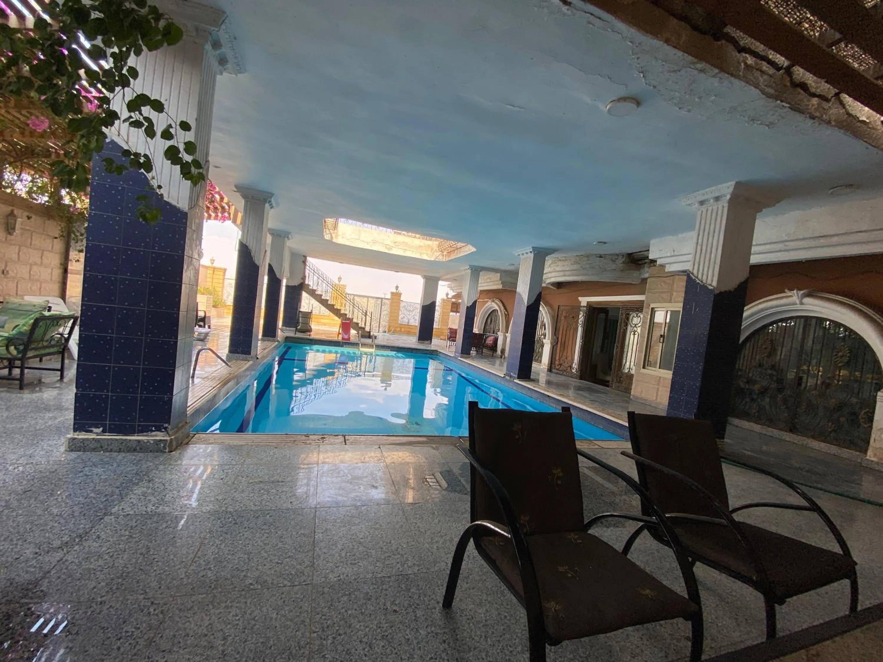 Pool view in Triangle Pyramids Boutique