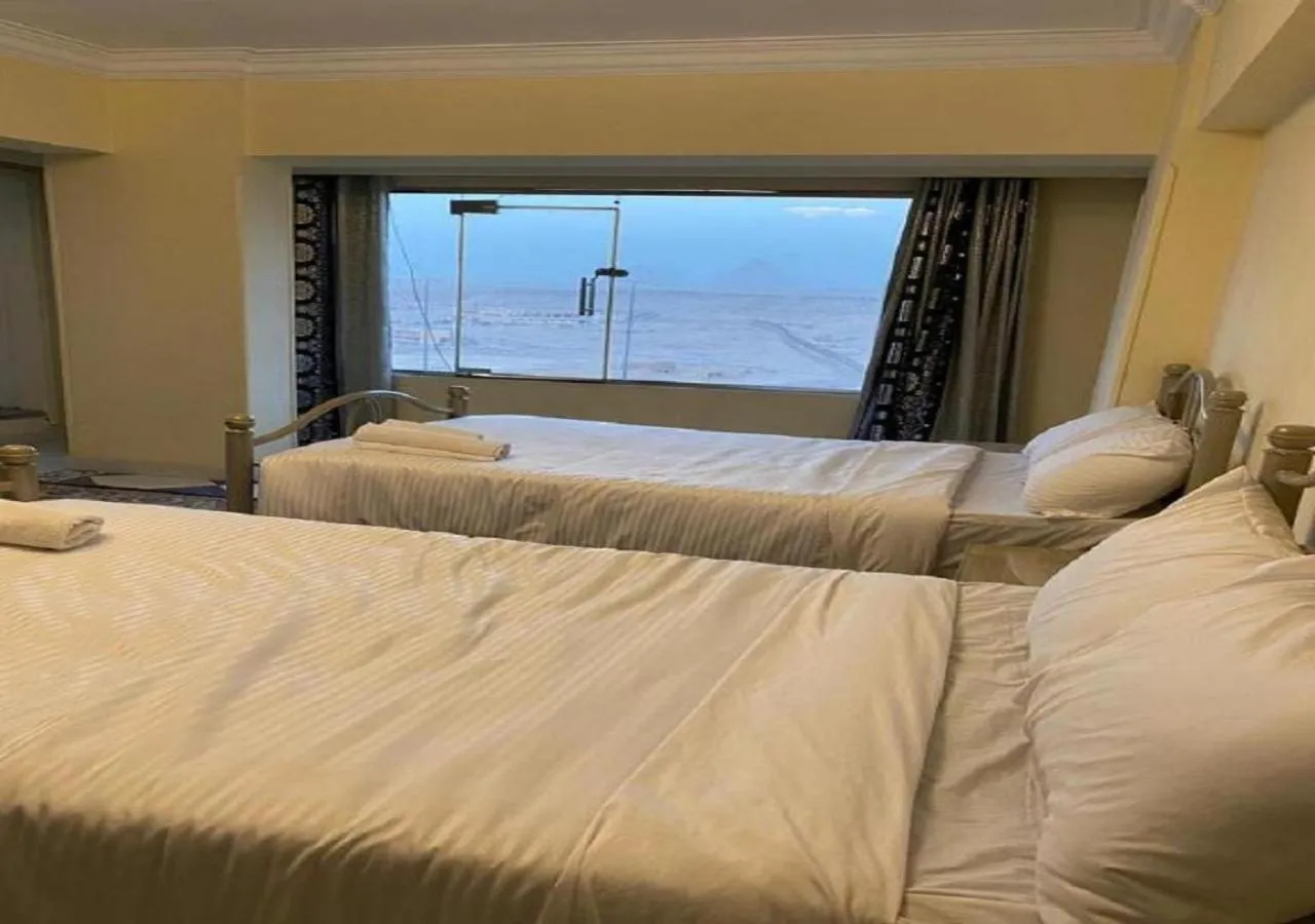 Bed in Triangle Pyramids Boutique