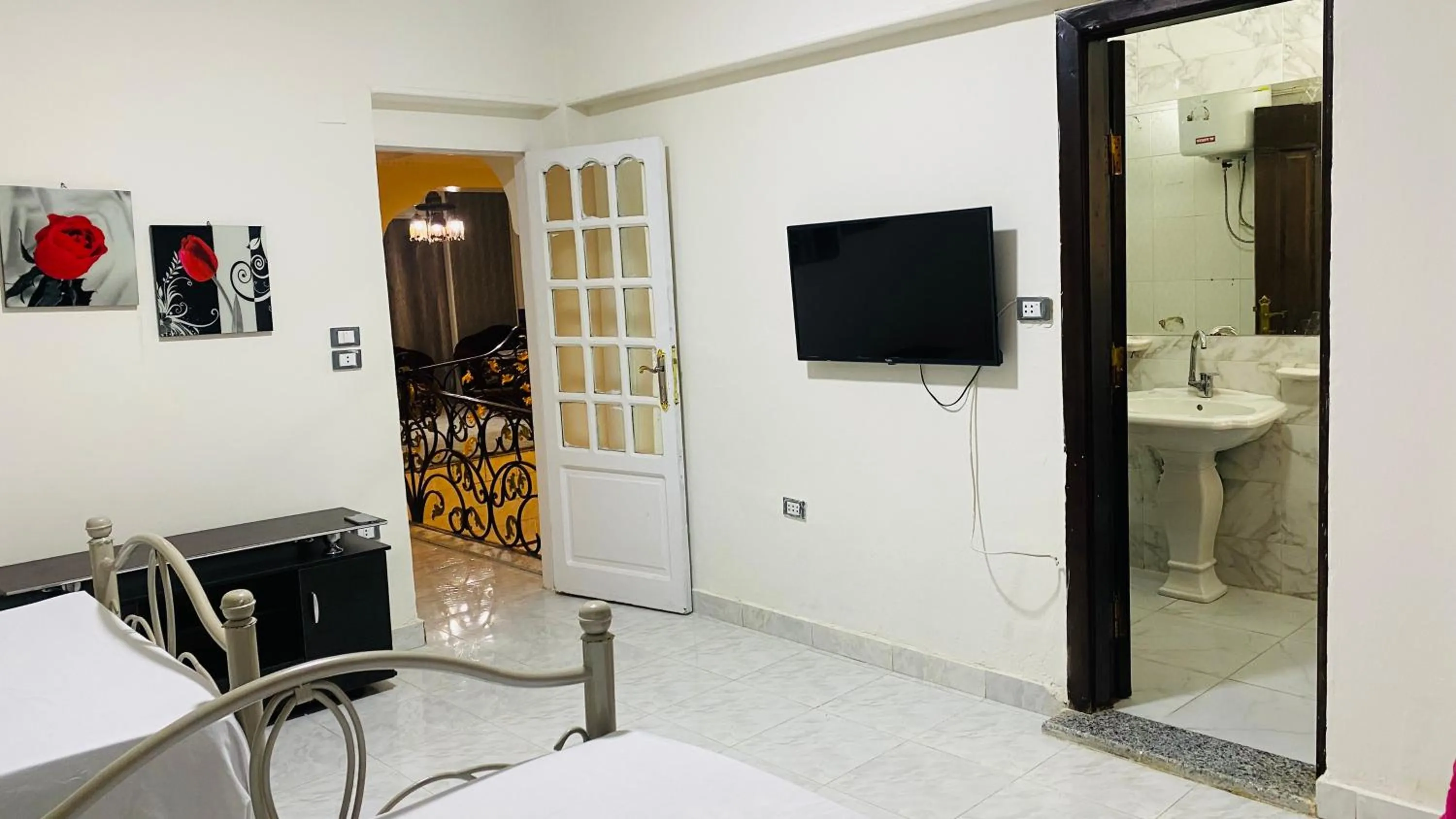Bedroom in Triangle Pyramids Boutique