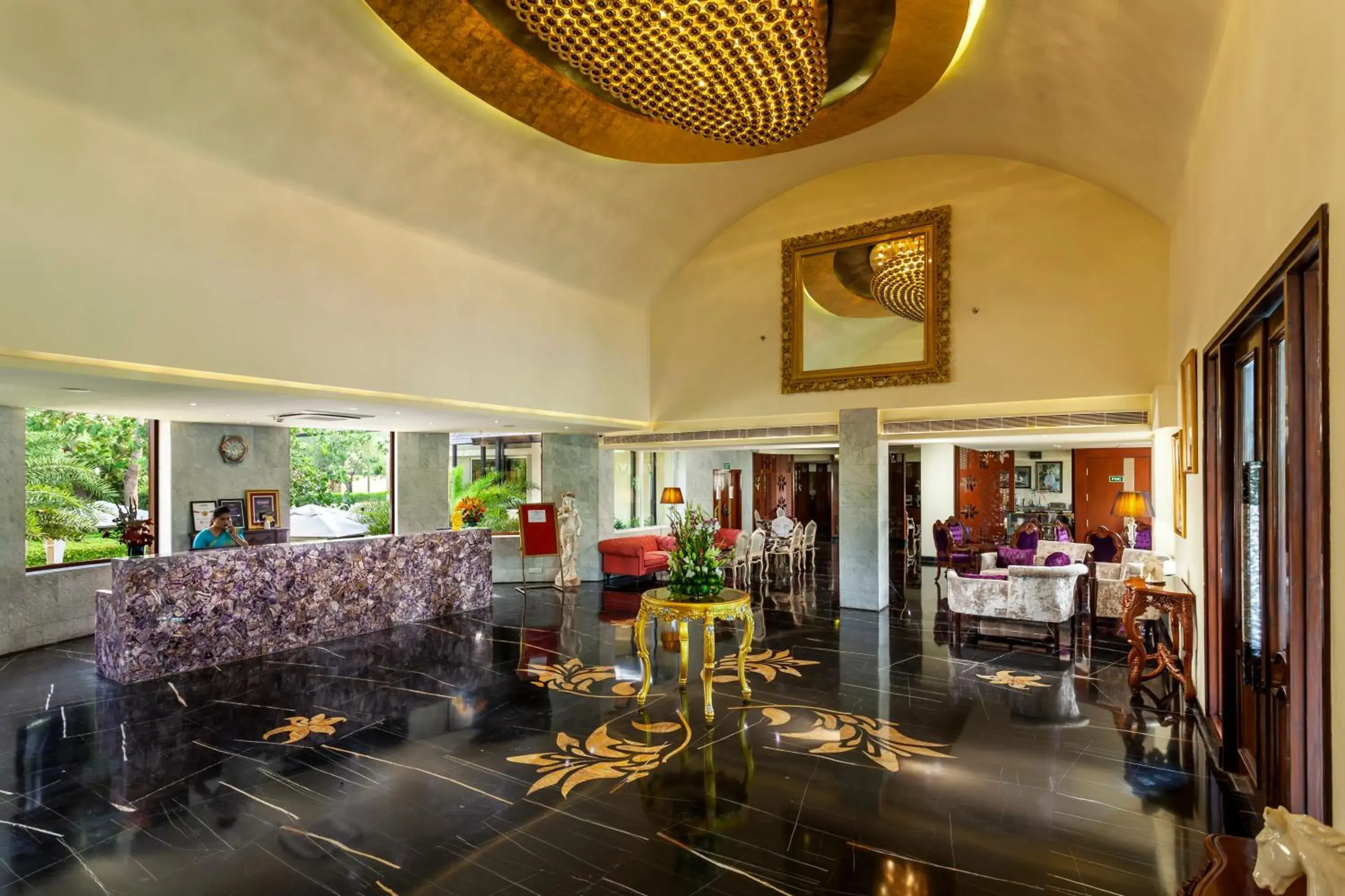 Lobby or reception in Atrio by Devam Lobby or reception in Atrio by Devam