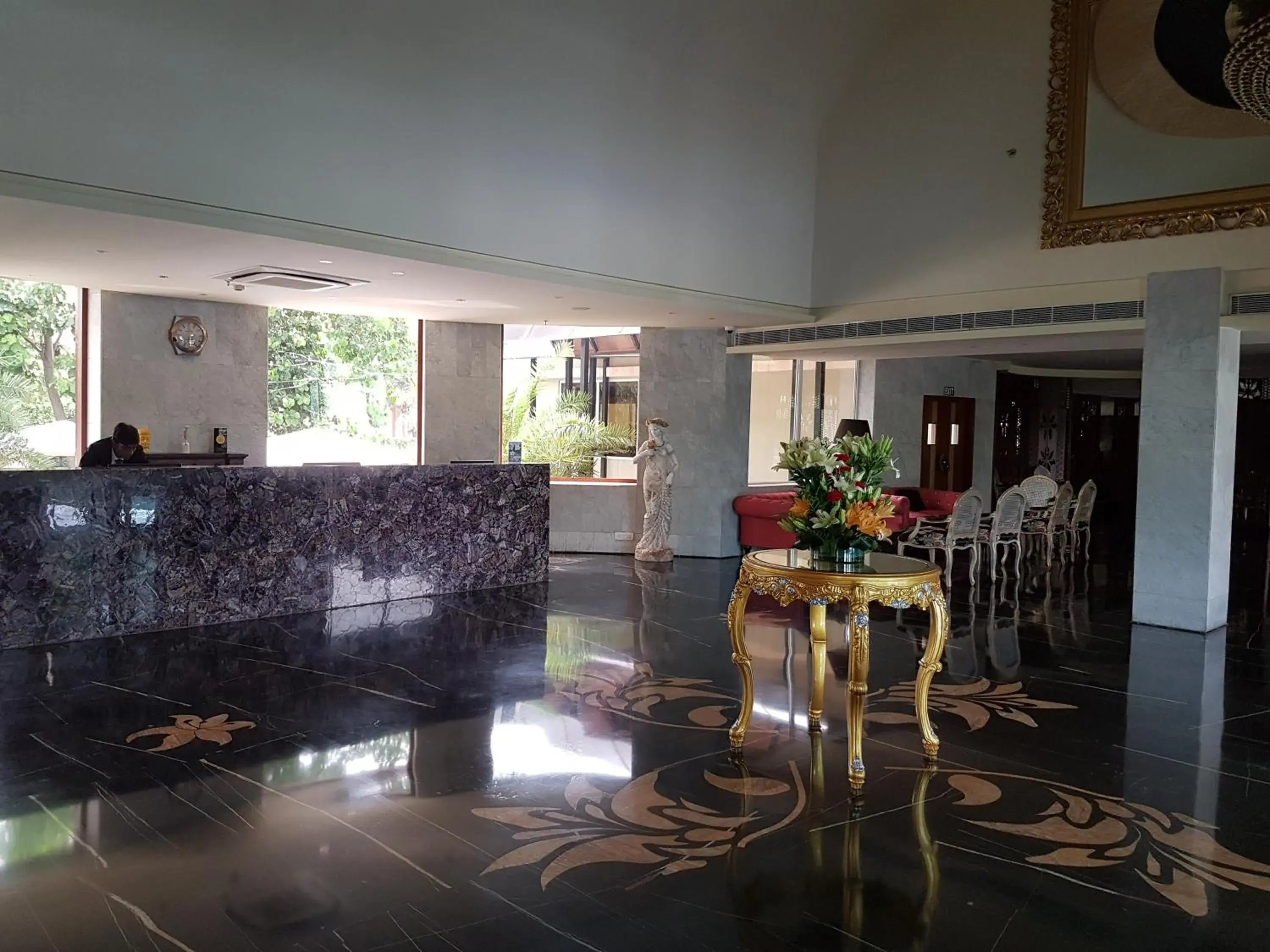 Lobby or reception in Atrio by Devam Lobby or reception in Atrio by Devam