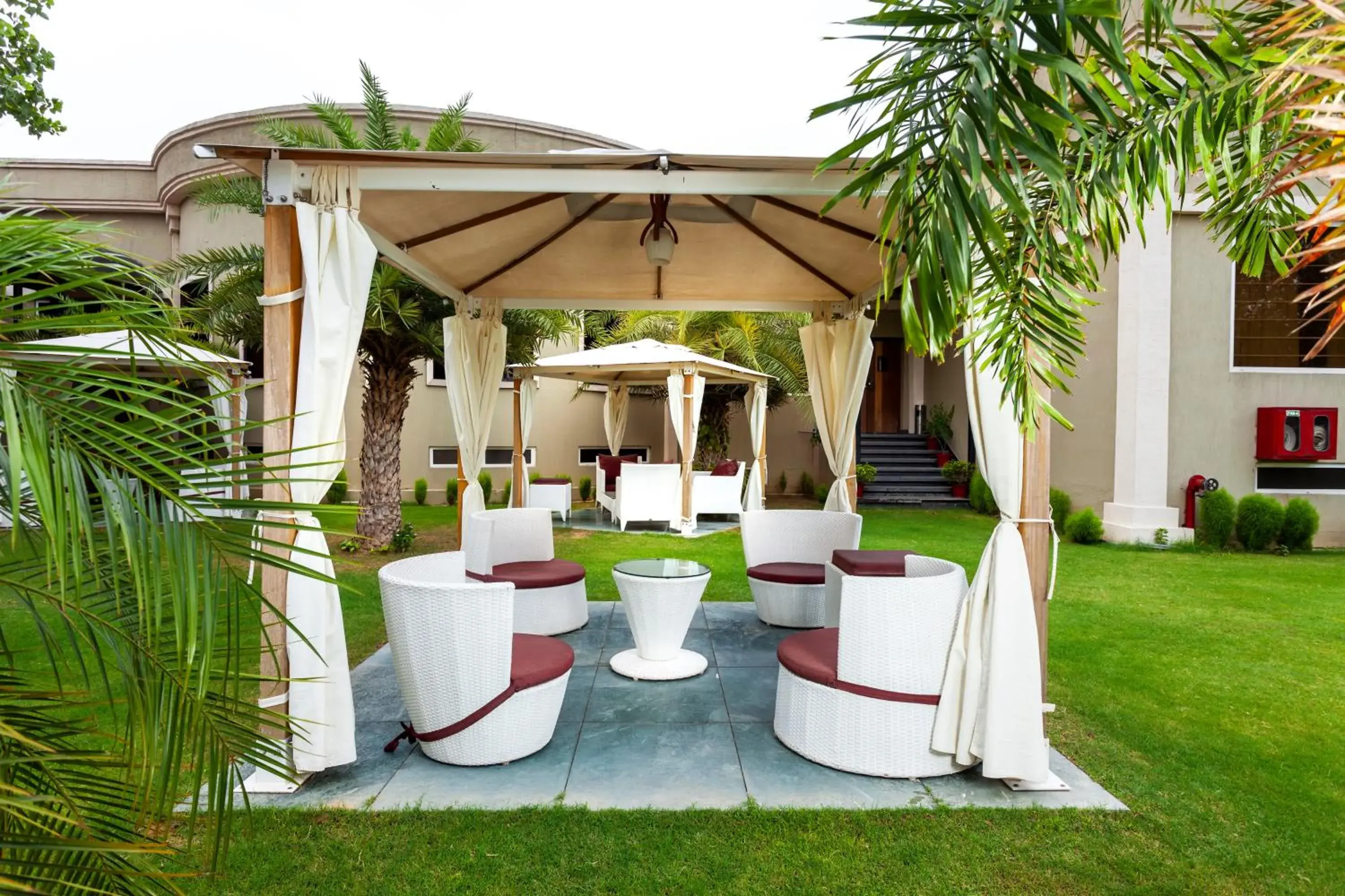 Inner courtyard view in Atrio by Devam Inner courtyard view in Atrio by Devam