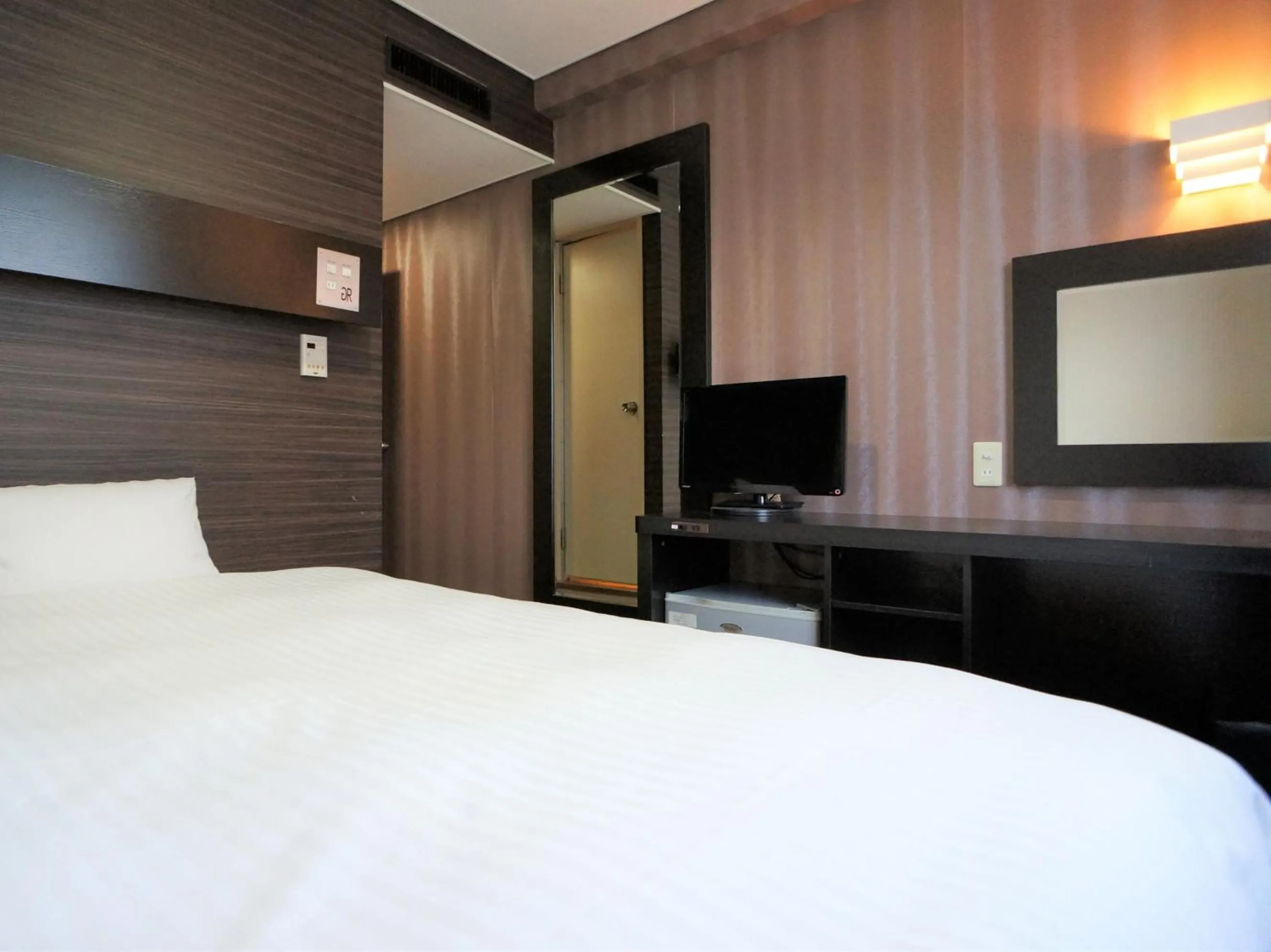 Bed in Green Rich Hotel Matsue Ekimae