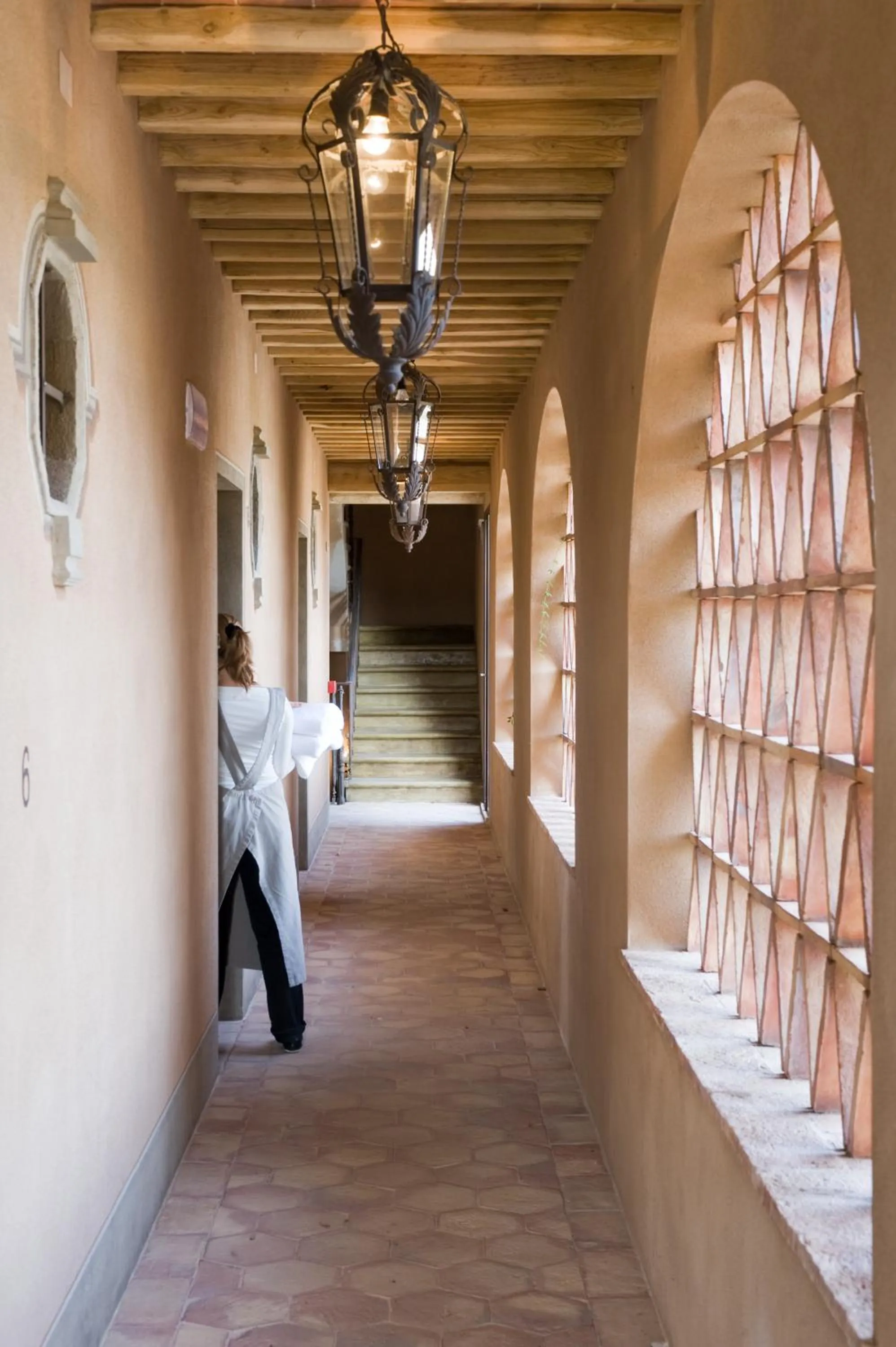 Decorative detail in Relais Sant'Elena