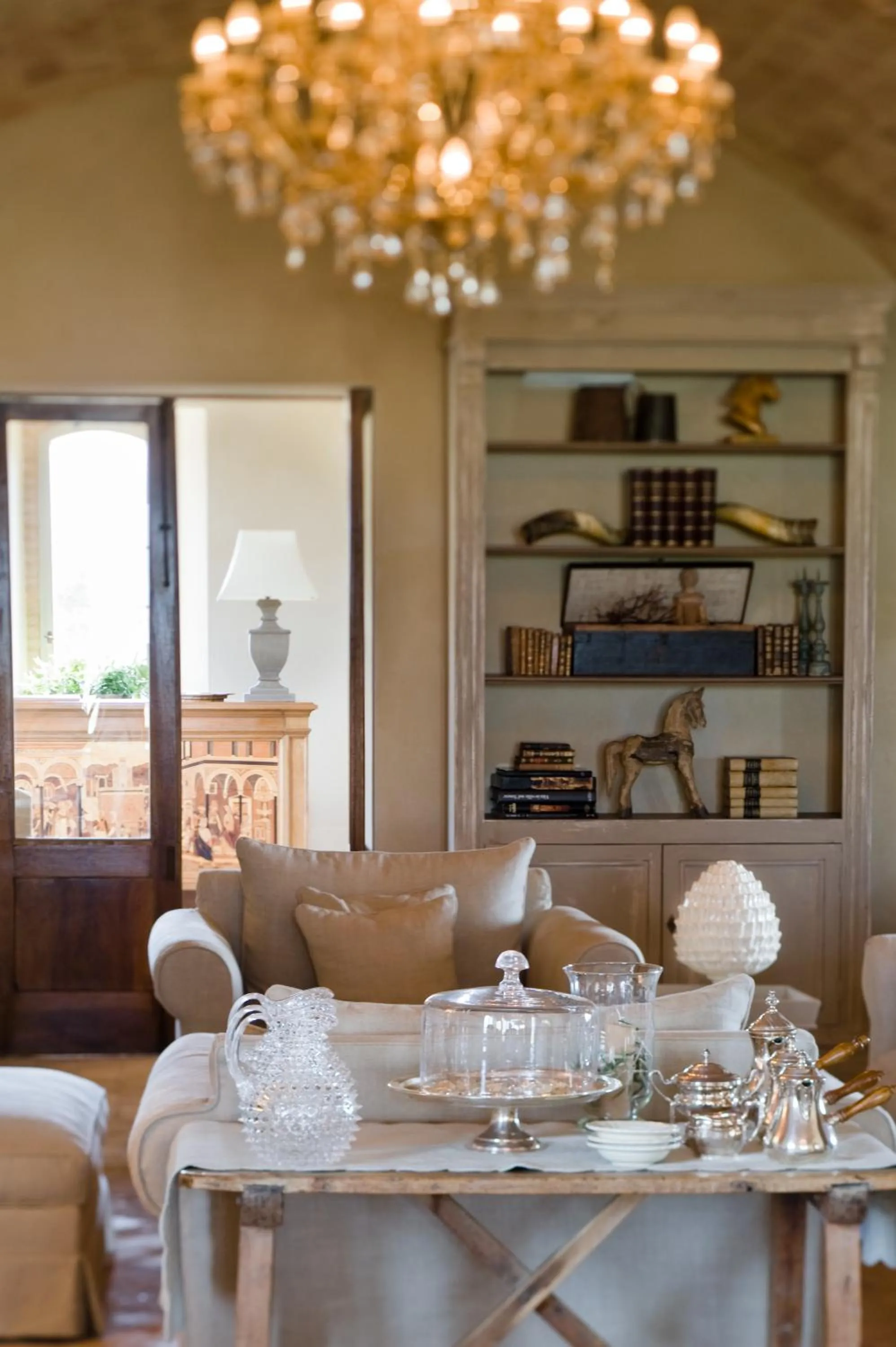 Lobby or reception in Relais Sant'Elena