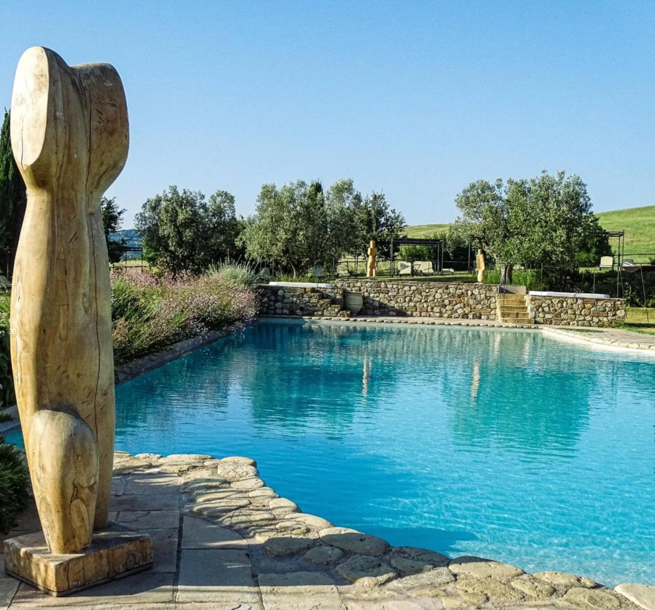 Swimming pool in Relais Sant'Elena