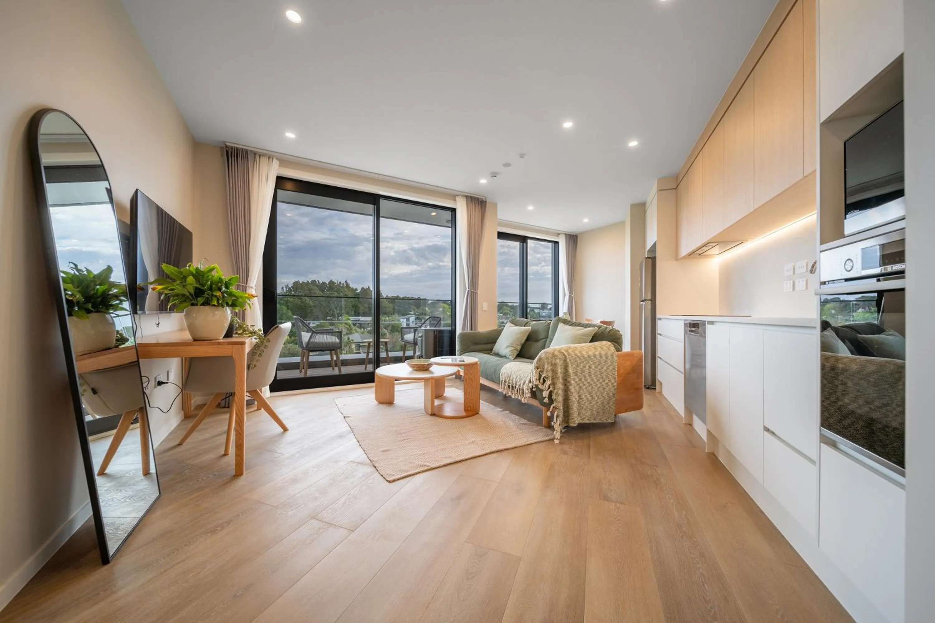Natural landscape in Palm Suites - Auckland