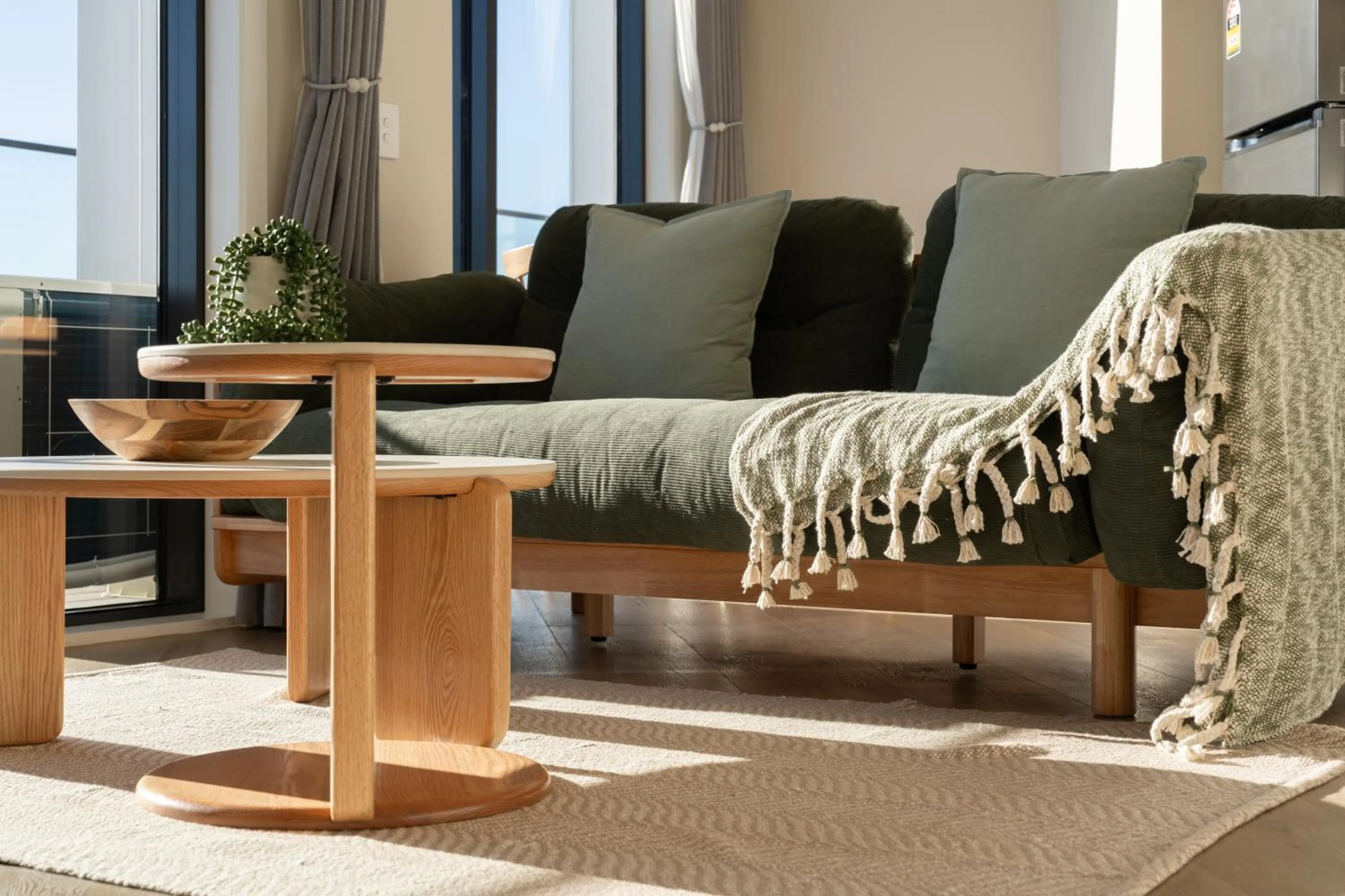 Living room in Palm Suites - Auckland