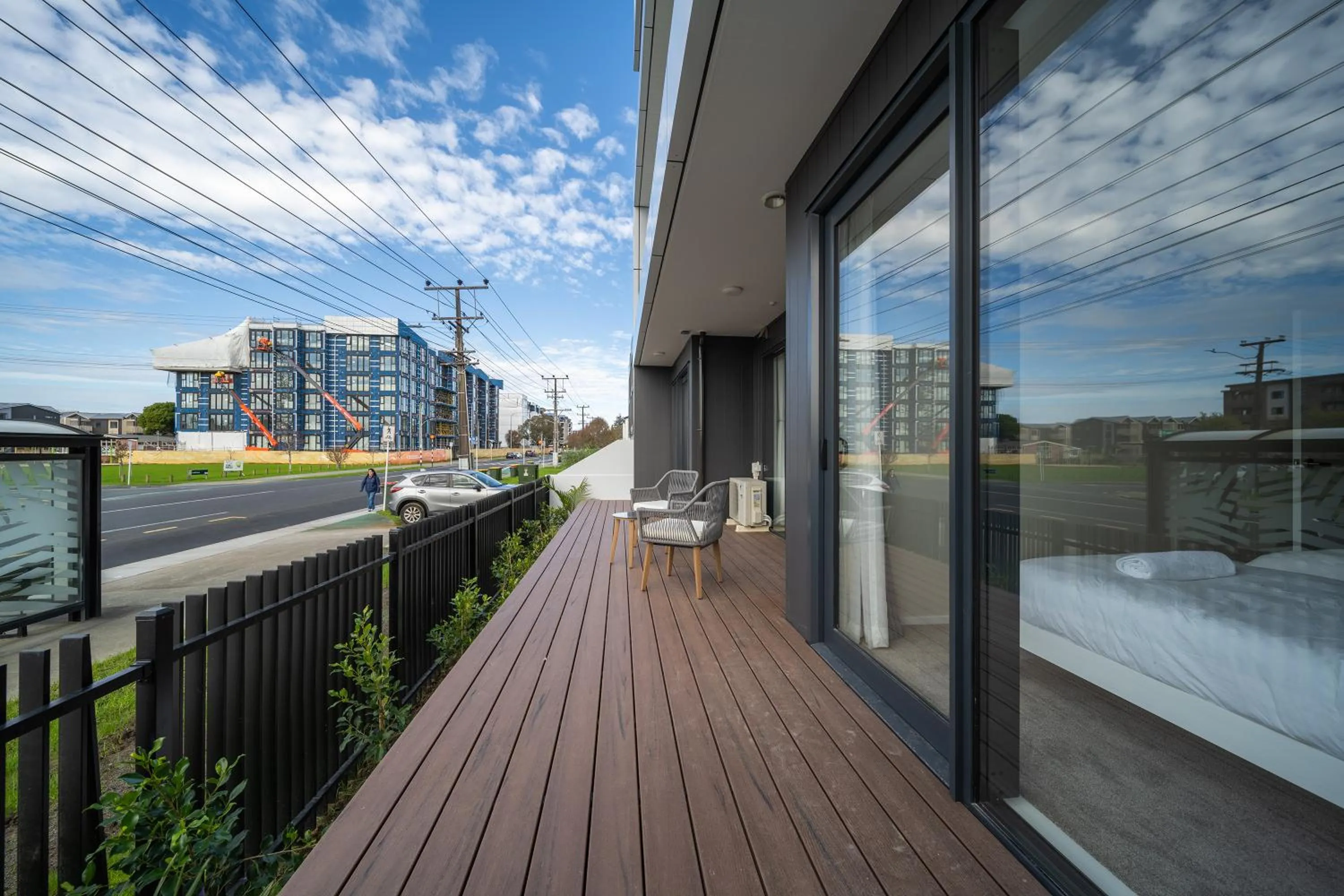 Balcony/Terrace in Palm Suites - Auckland
