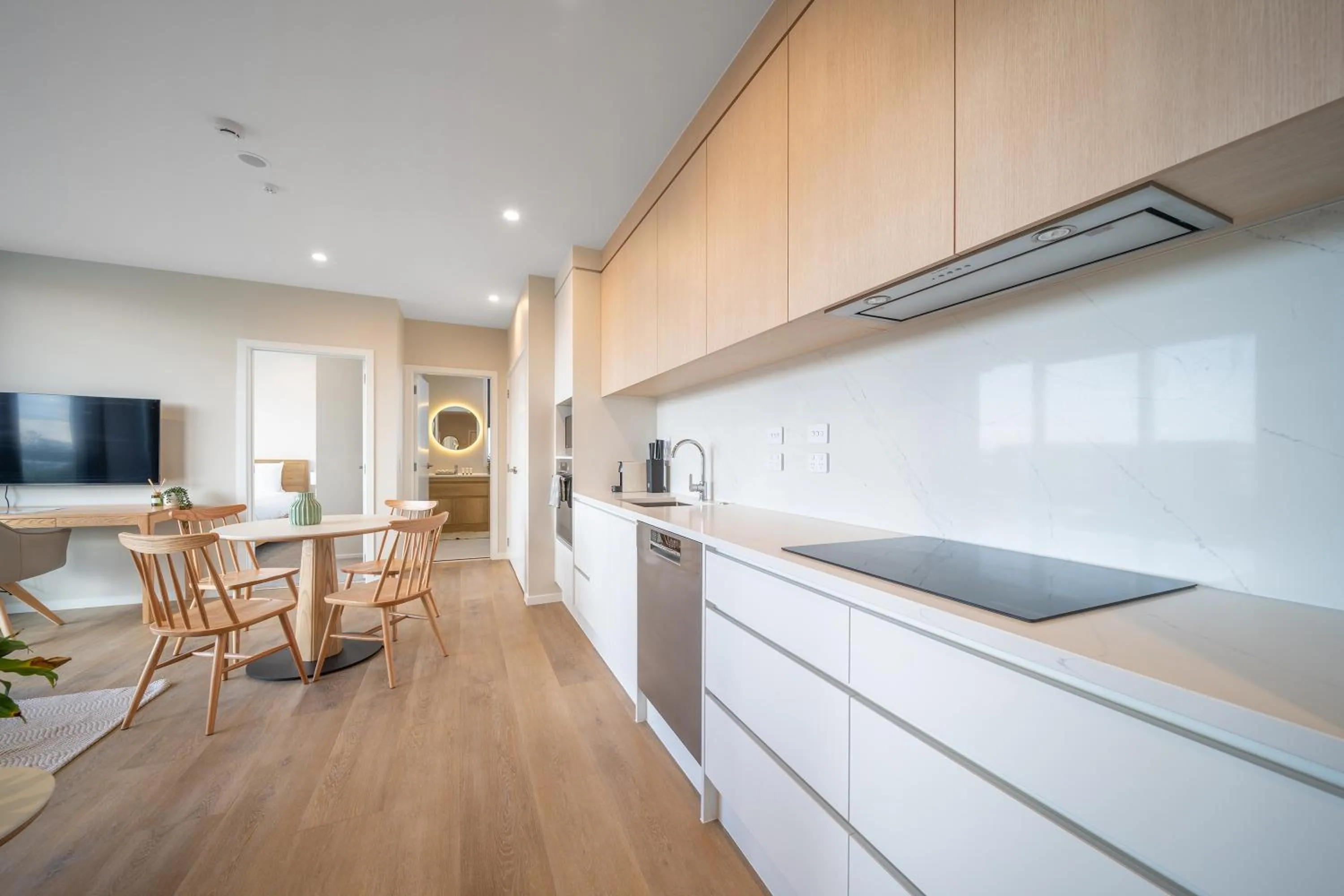 Dining area in Palm Suites - Auckland