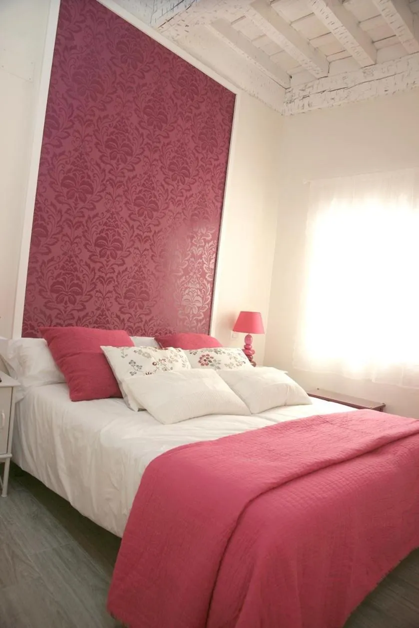 Bed in Alojamiento EntreHoces