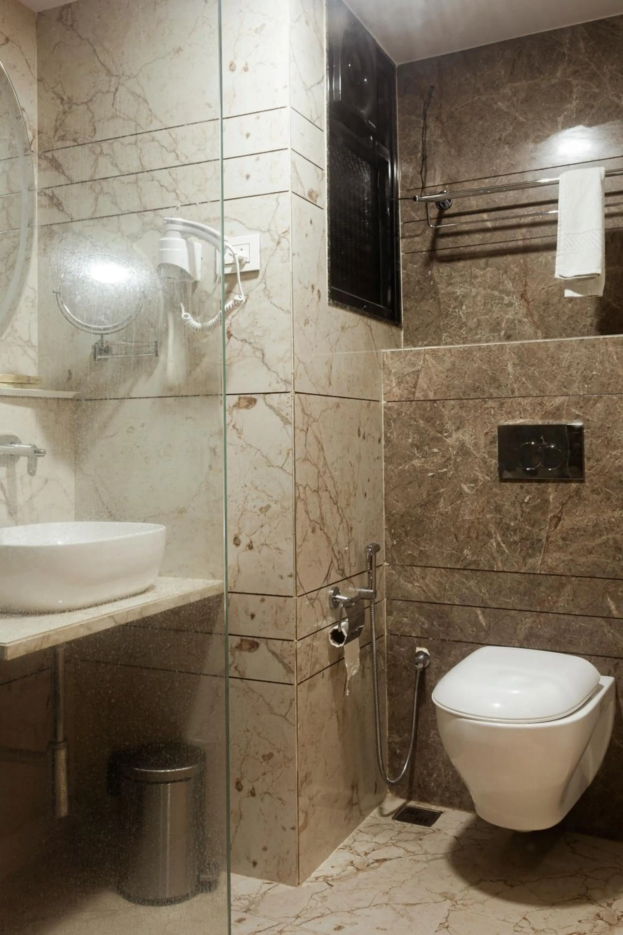 Shower in HOTEL KB's Grand