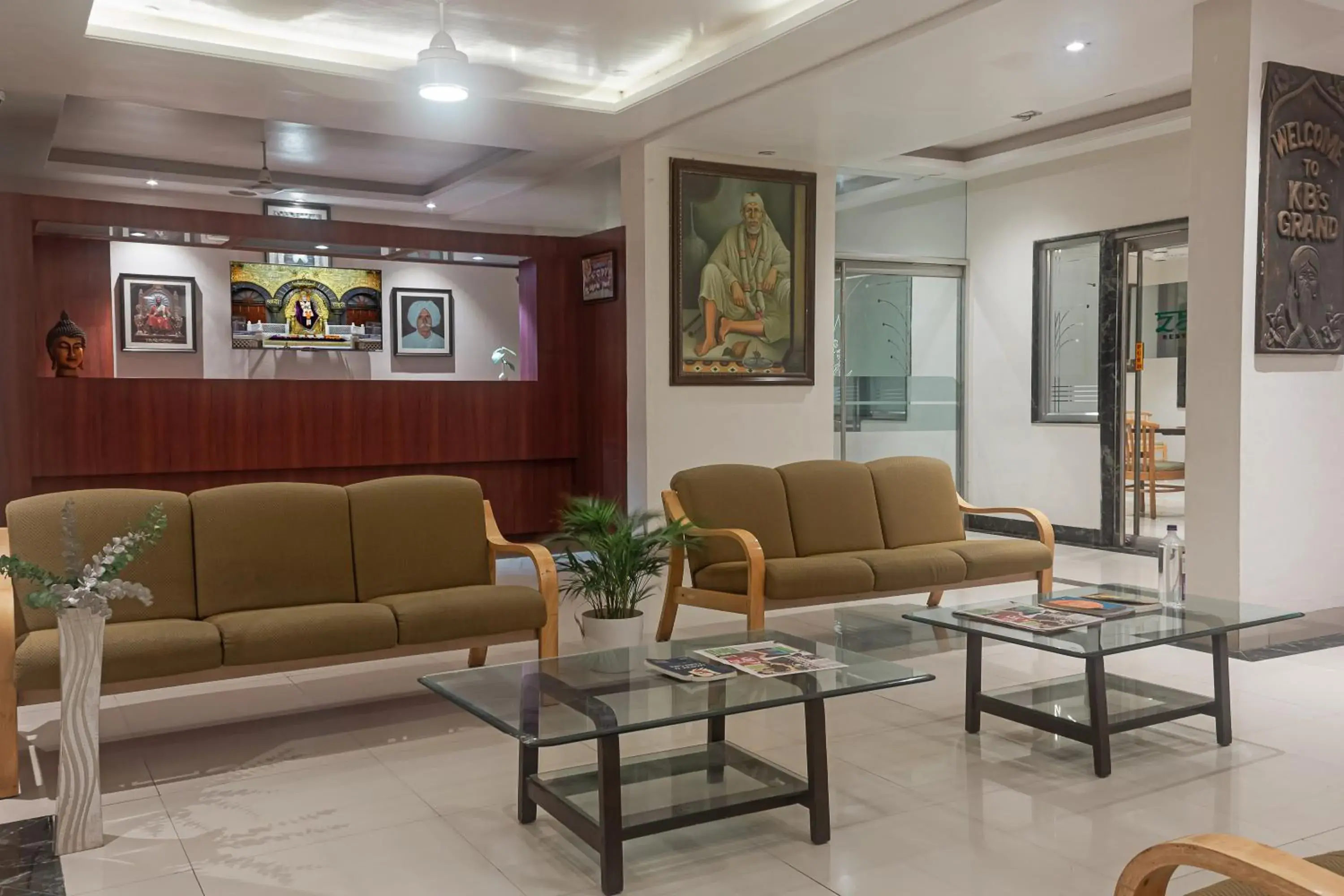 Lobby or reception in HOTEL KB's Grand Lobby or reception in HOTEL KB's Grand