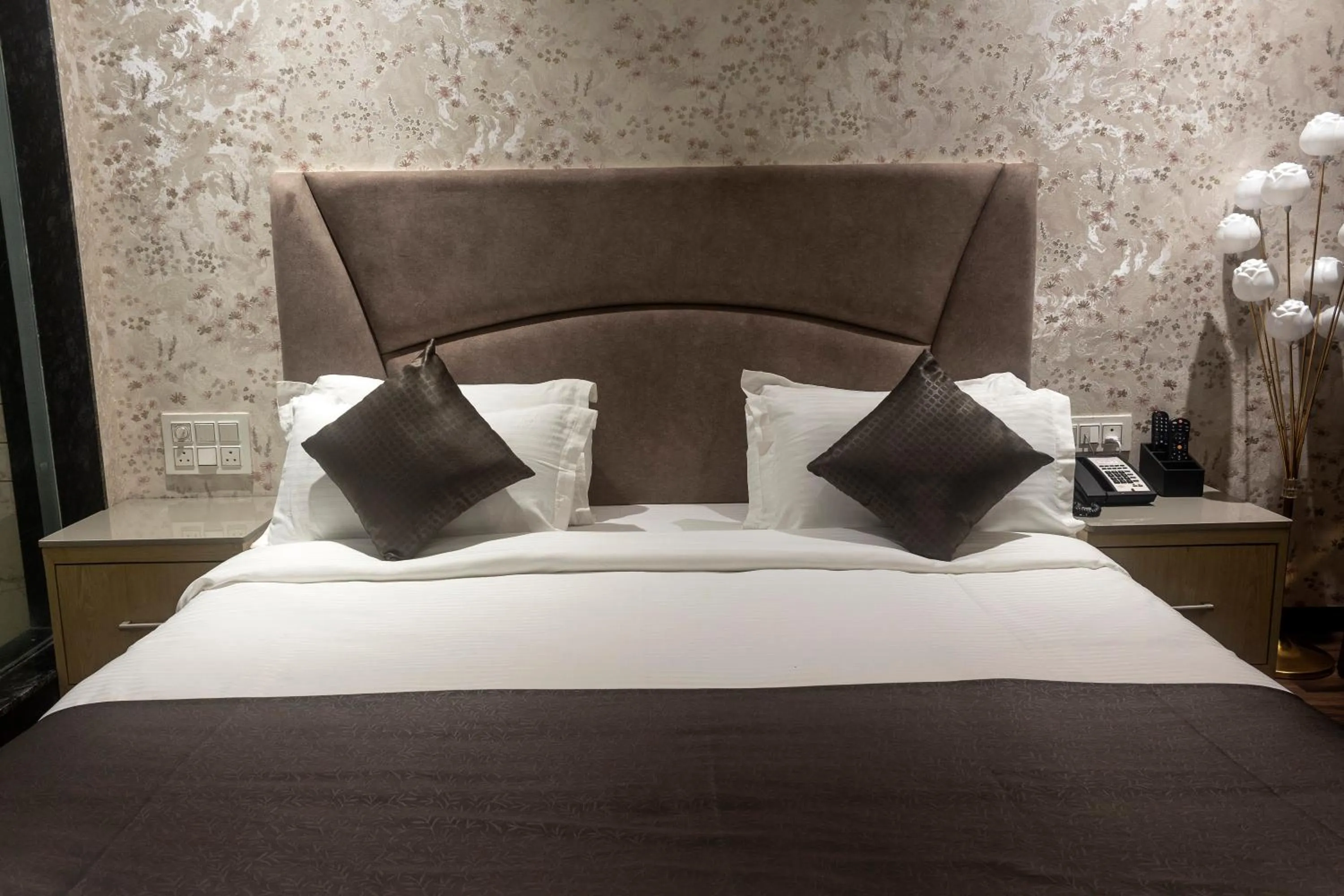 Bed in HOTEL KB's Grand