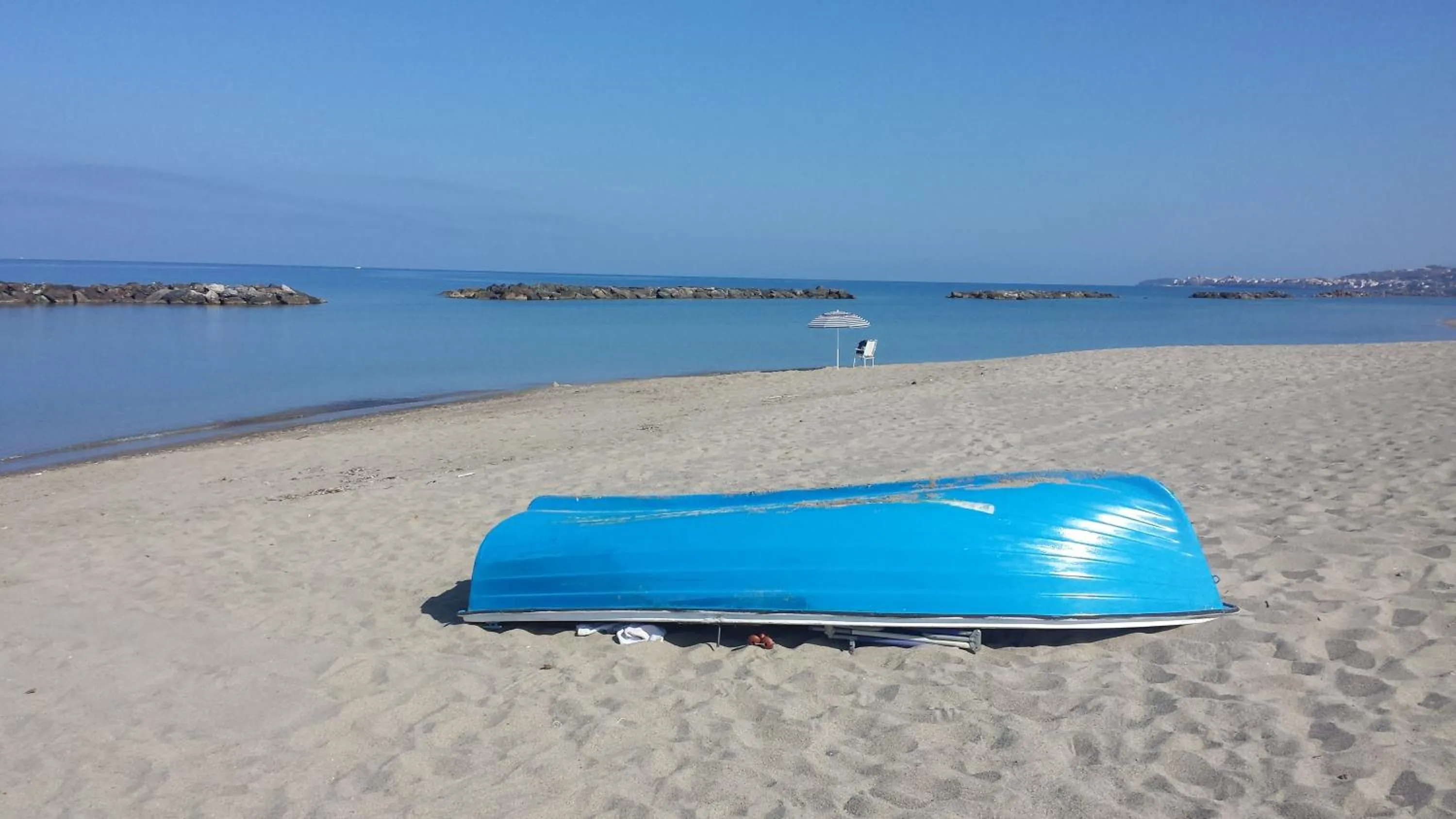 Beach in La Marinella