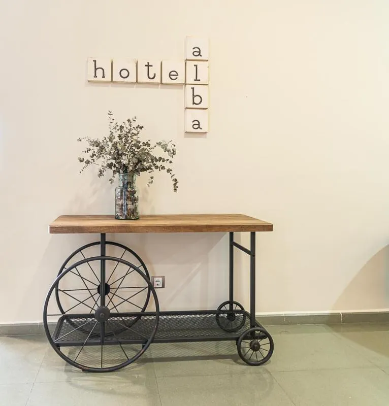 Lobby or reception in Hotel Alba