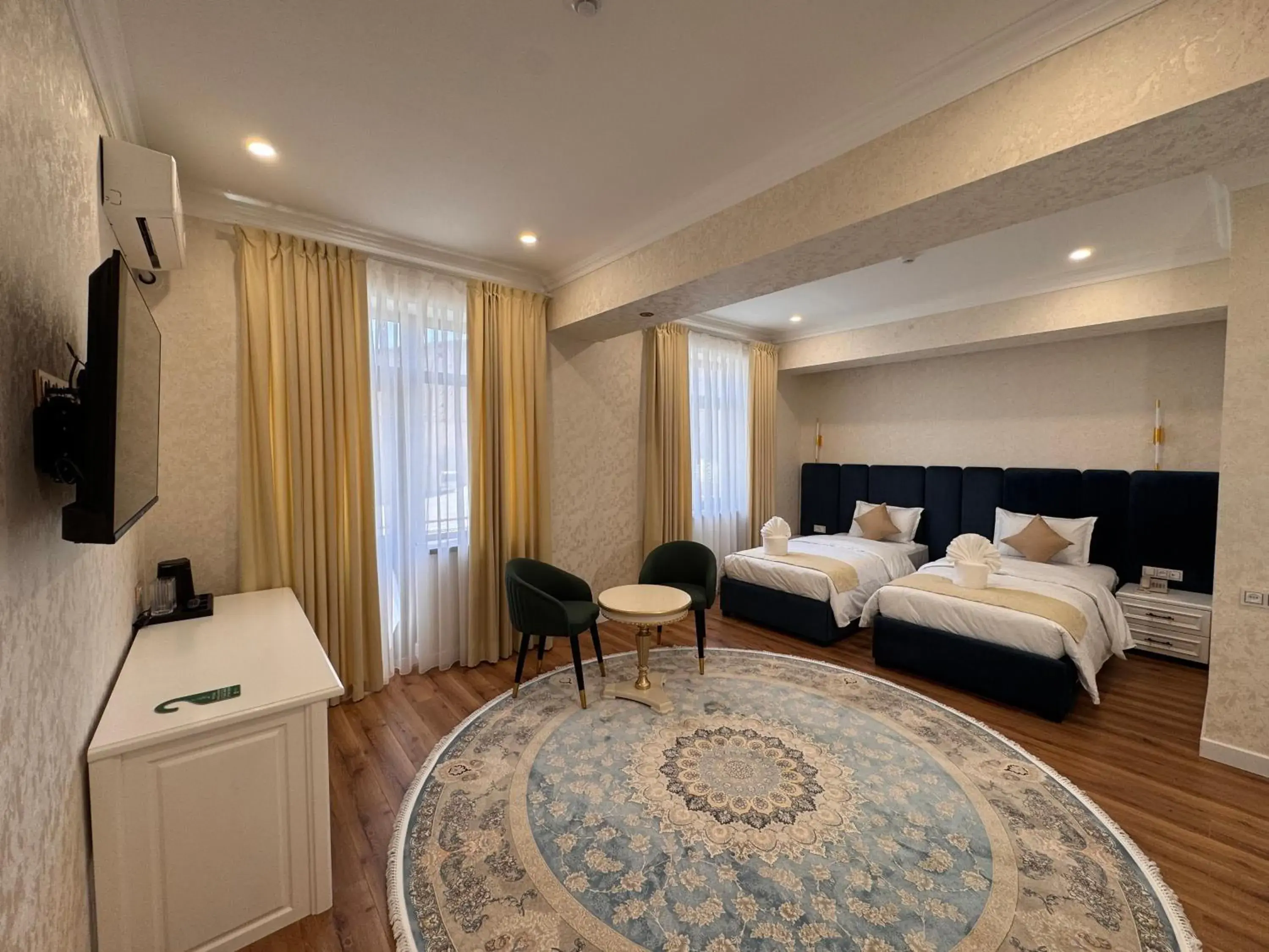 Decorative detail, Bed in Nizamov Hotel Decorative detail, Bed in Nizamov Hotel