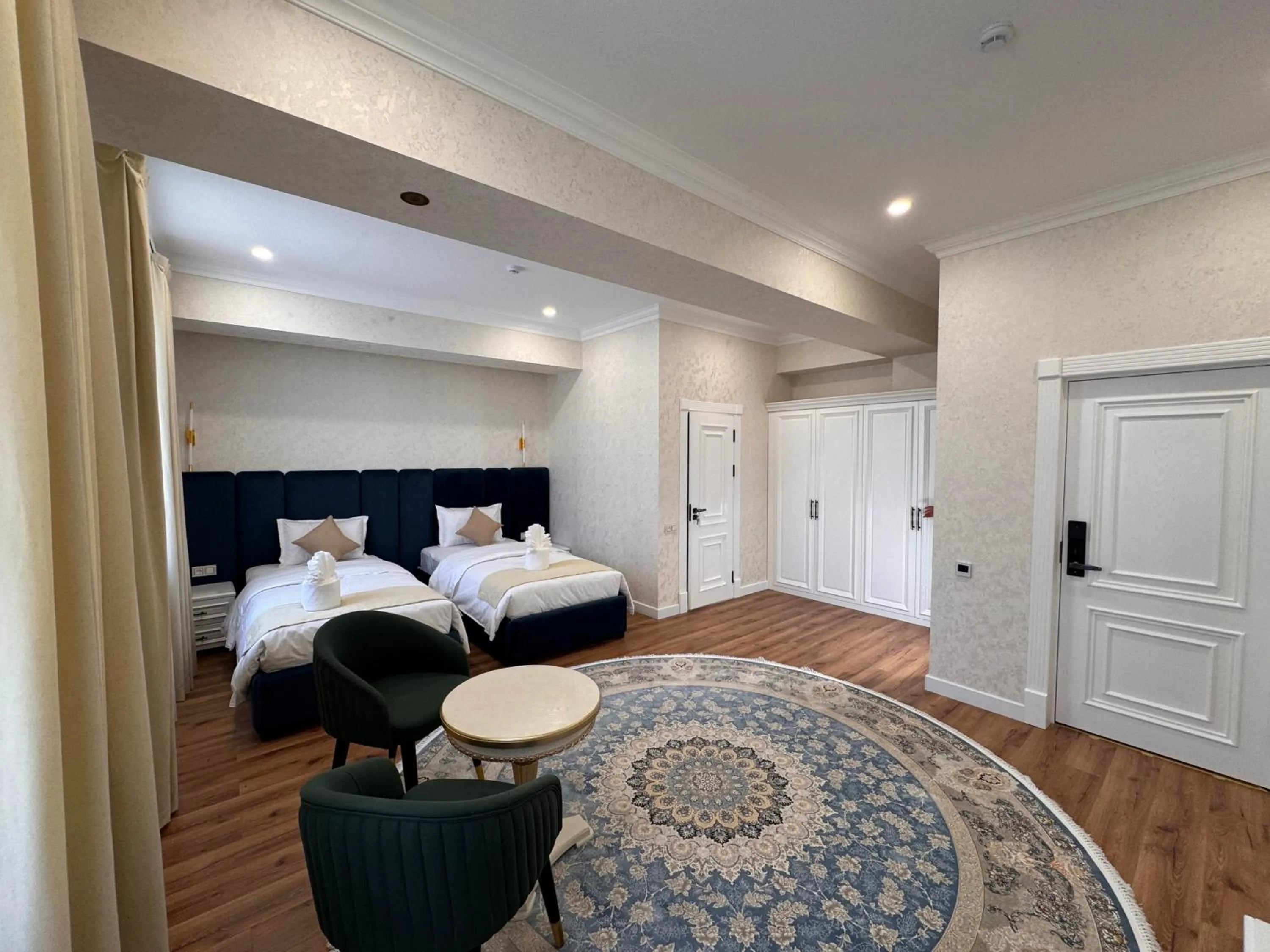 Decorative detail, Bed in Nizamov Hotel