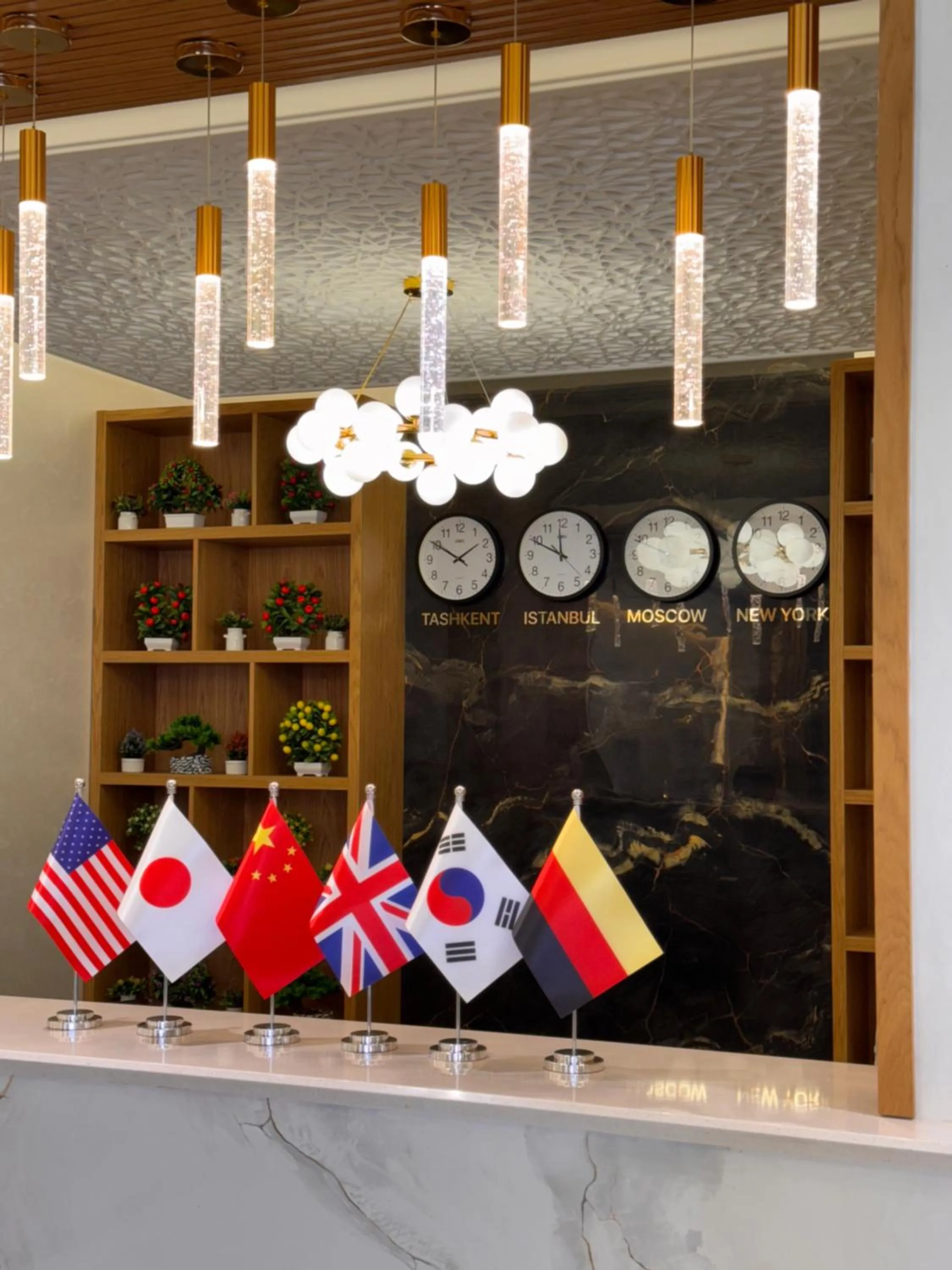 Lobby or reception in Nizamov Hotel