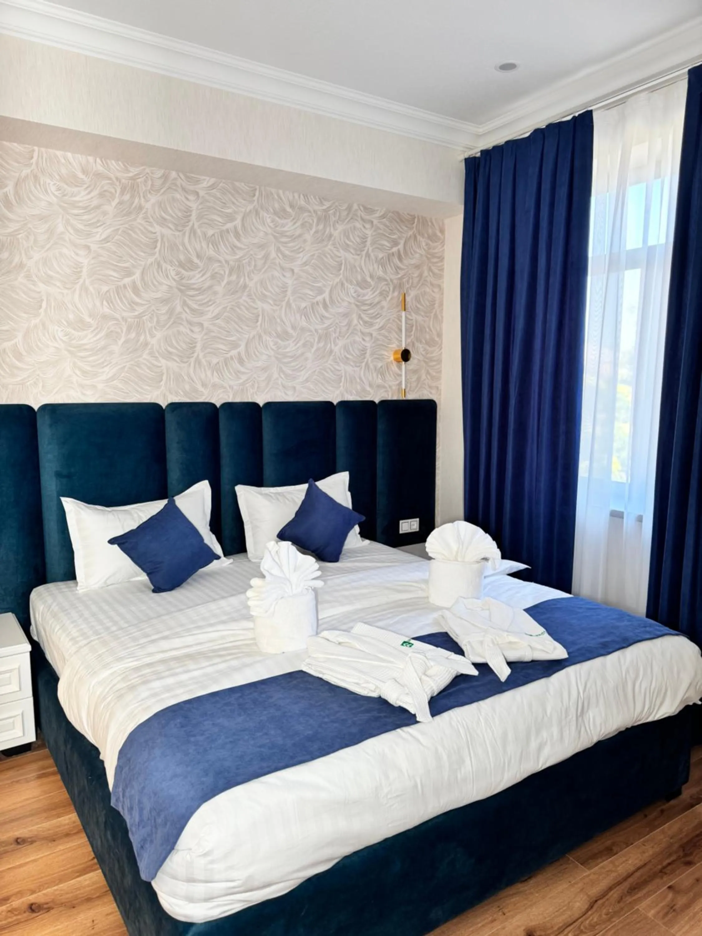 Decorative detail, Bed in Nizamov Hotel