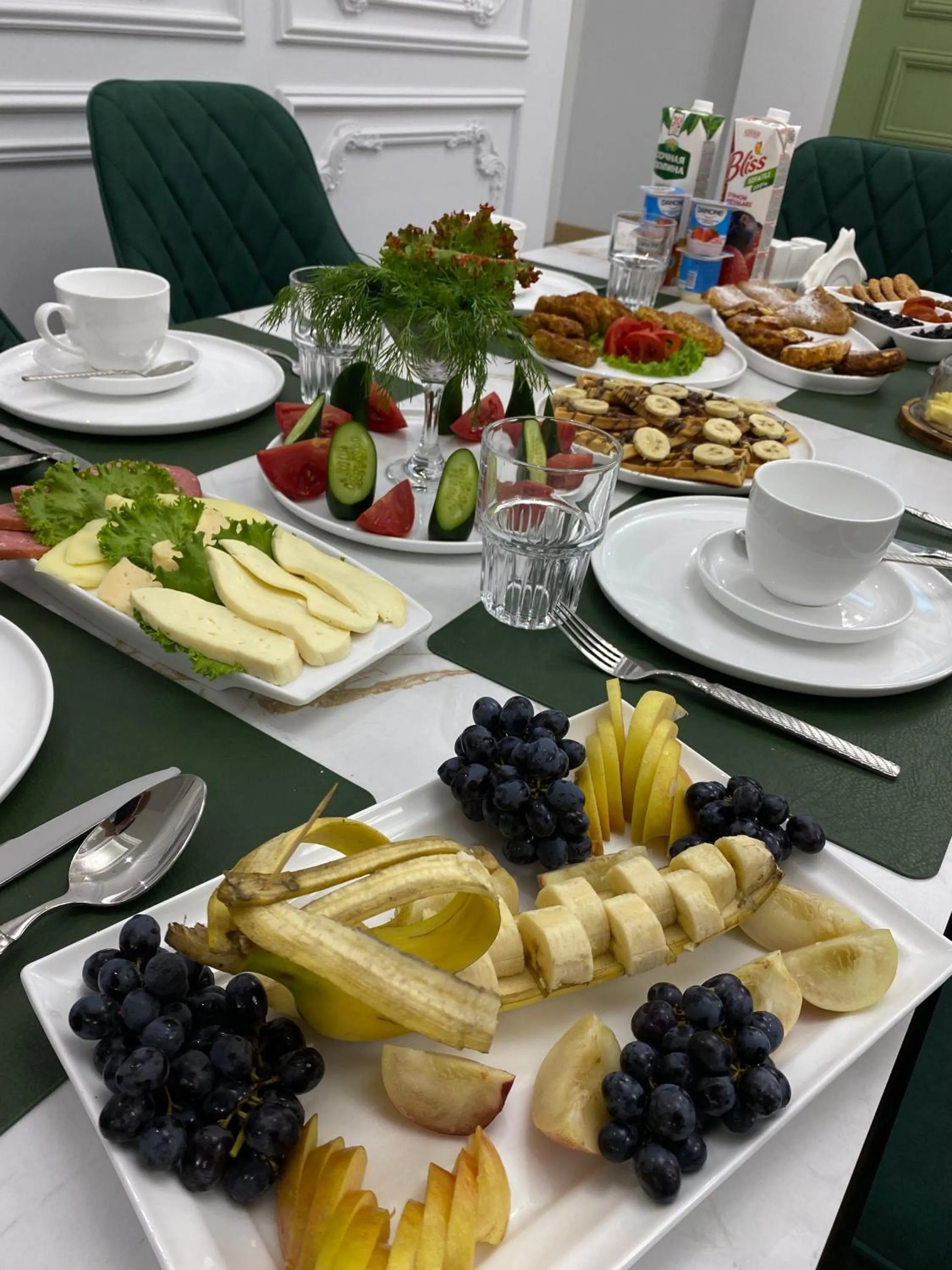 Breakfast in Nizamov Hotel