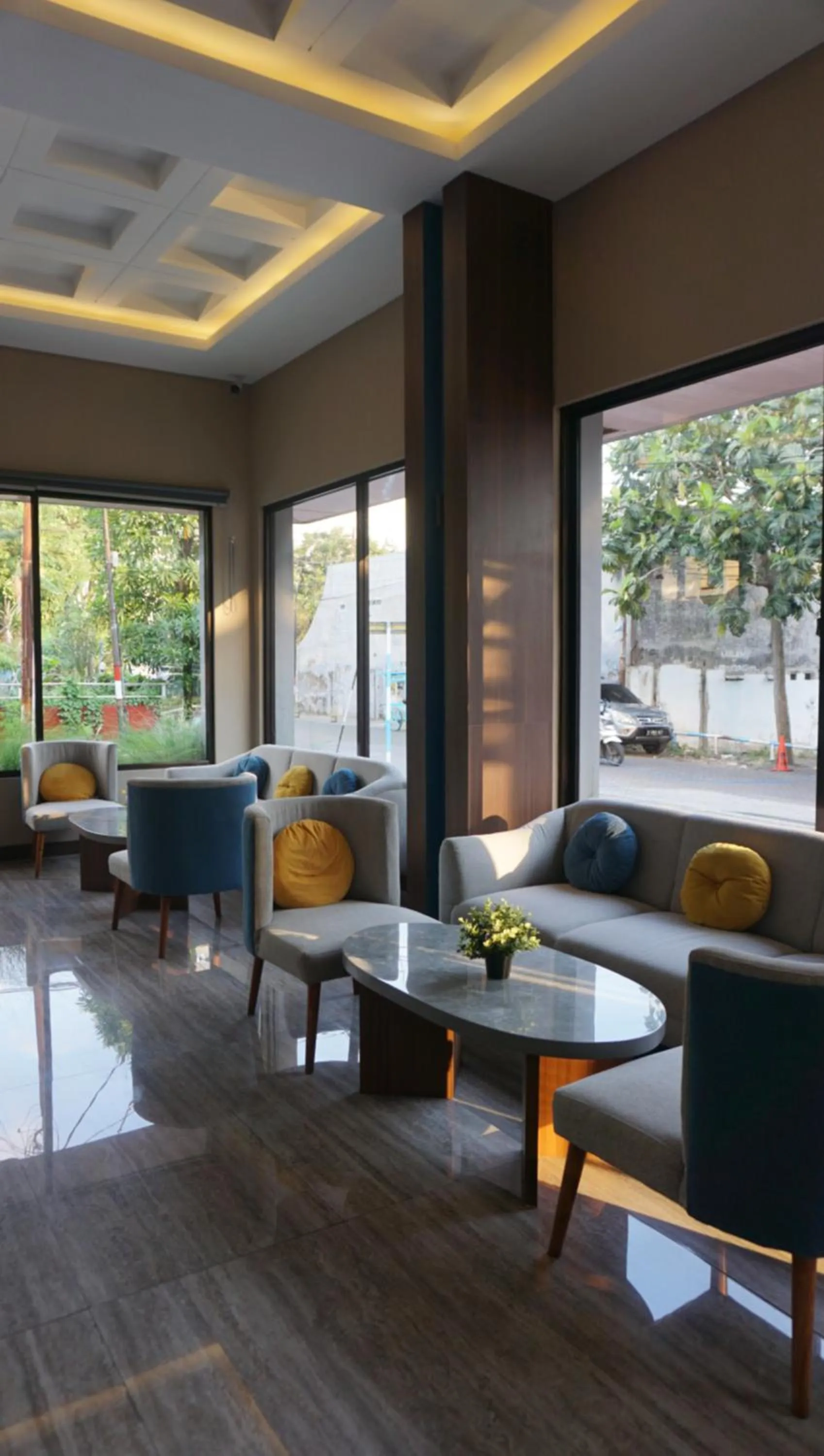 Lobby or reception in Trix House Malang