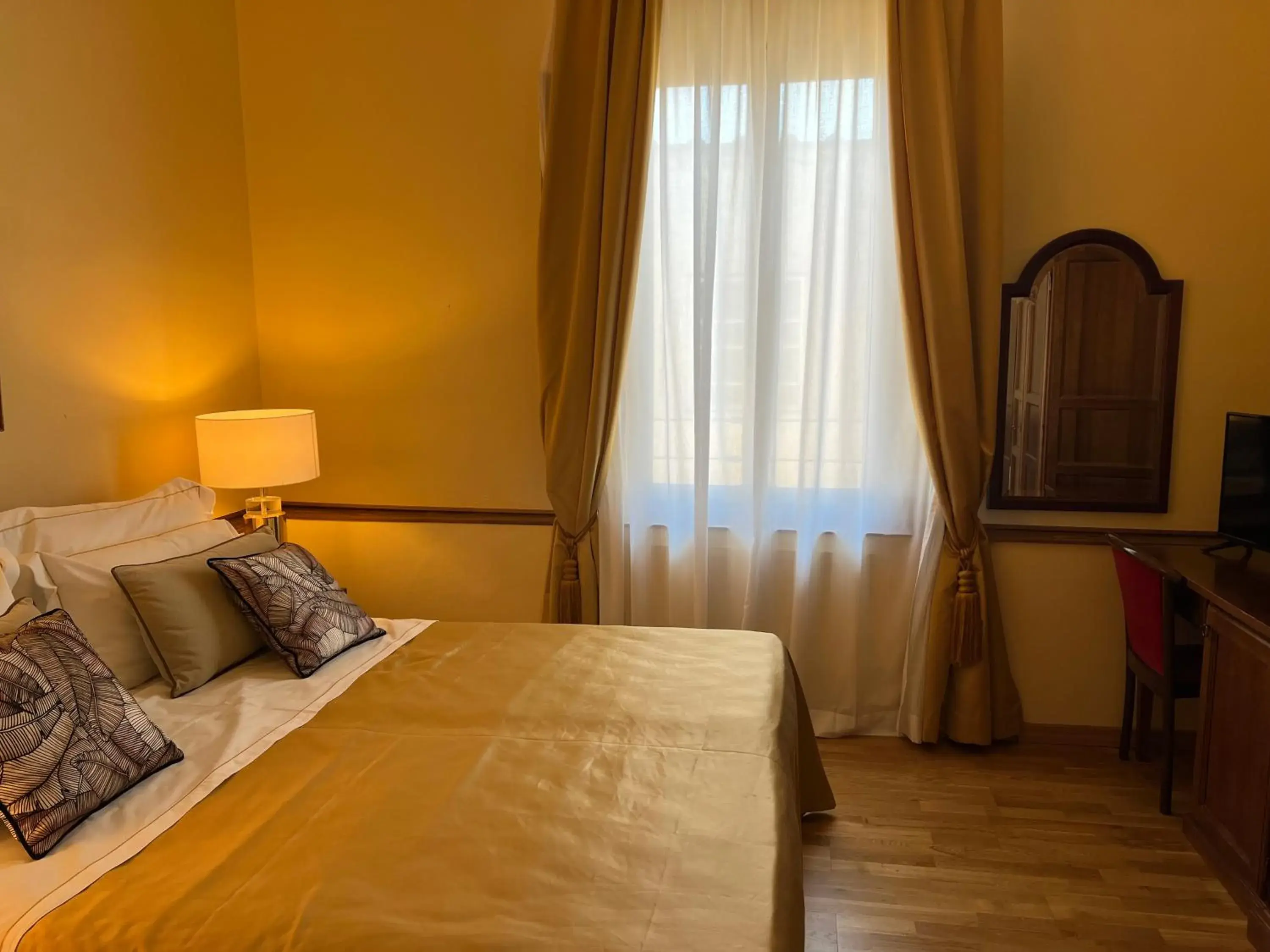 Bedroom, Bed in Hotel Villani Bedroom, Bed in Hotel Villani