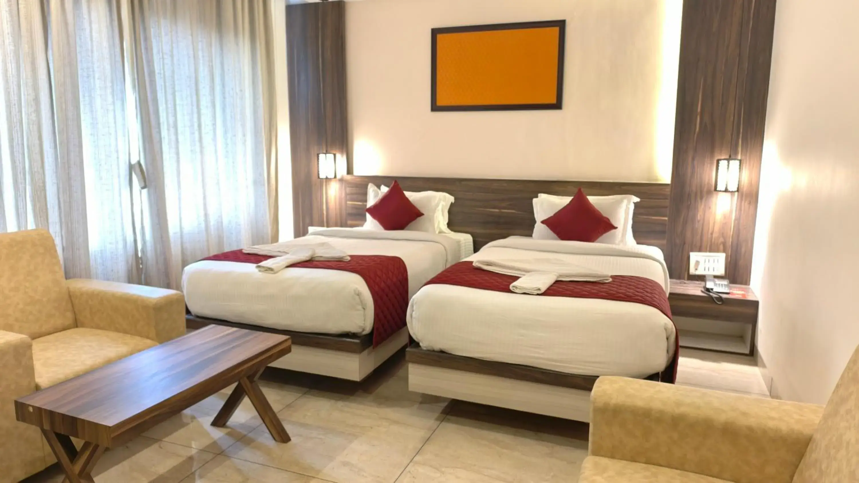 Twin Room in Monarch Express, Sri City Twin Room in Monarch Express, Sri City