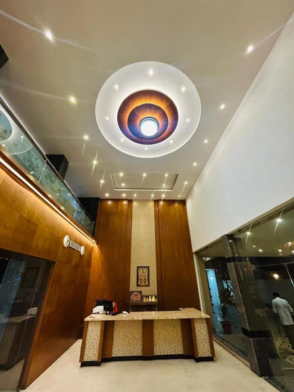 Lobby or reception in Monarch Express, Sri City