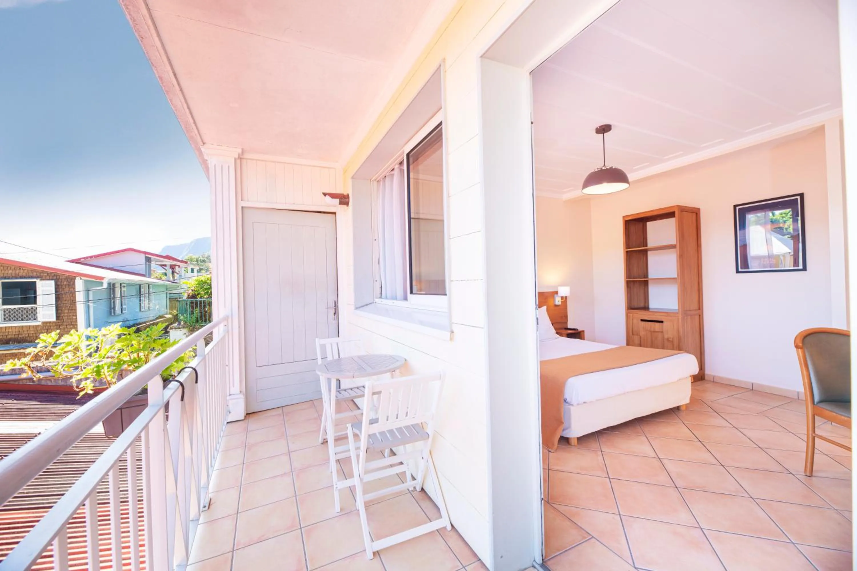 Balcony/Terrace, Bed in Le Relais Des Cimes