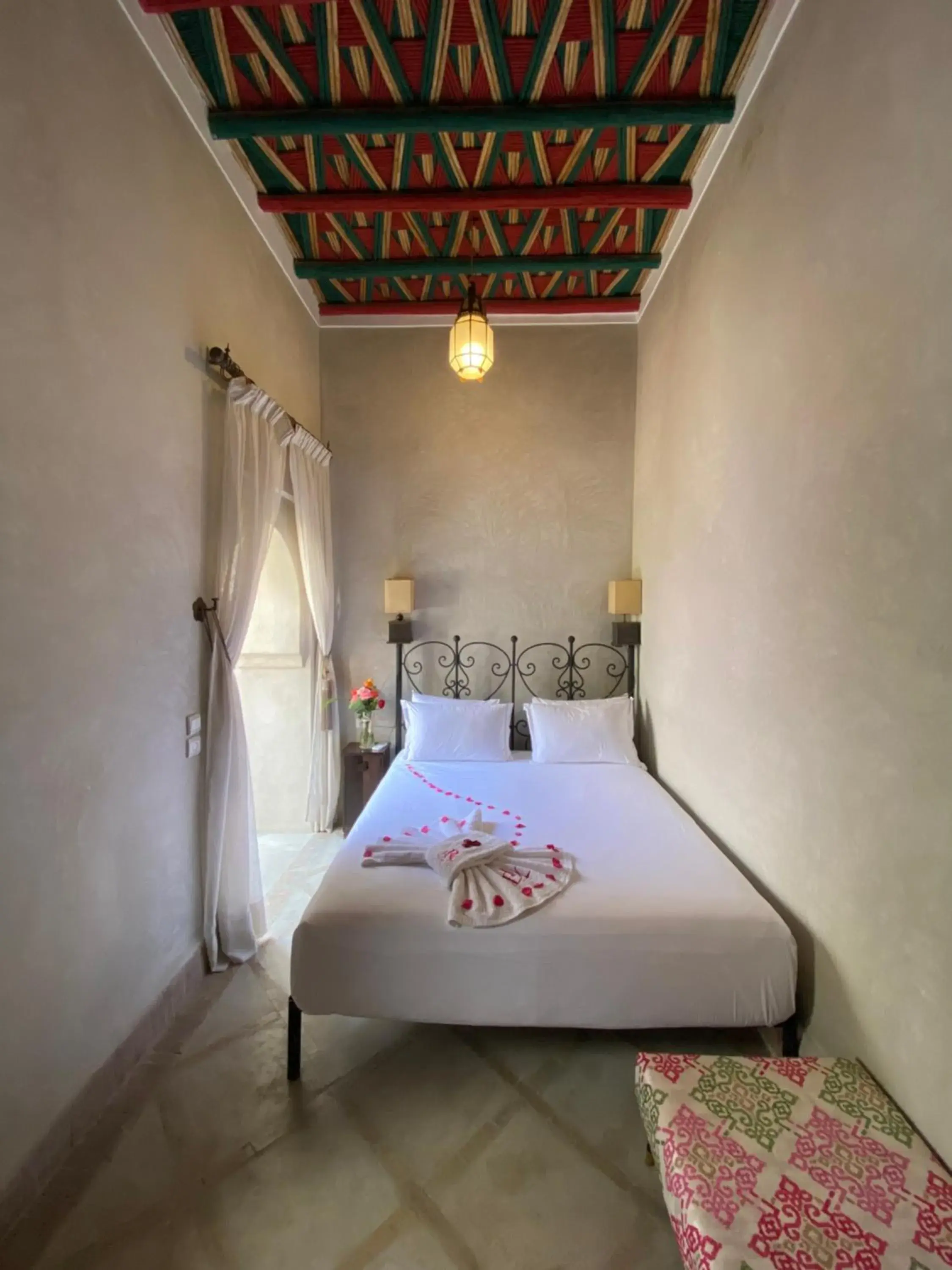 Bed in Riad Bab Yacout & SPA Bed in Riad Bab Yacout & SPA