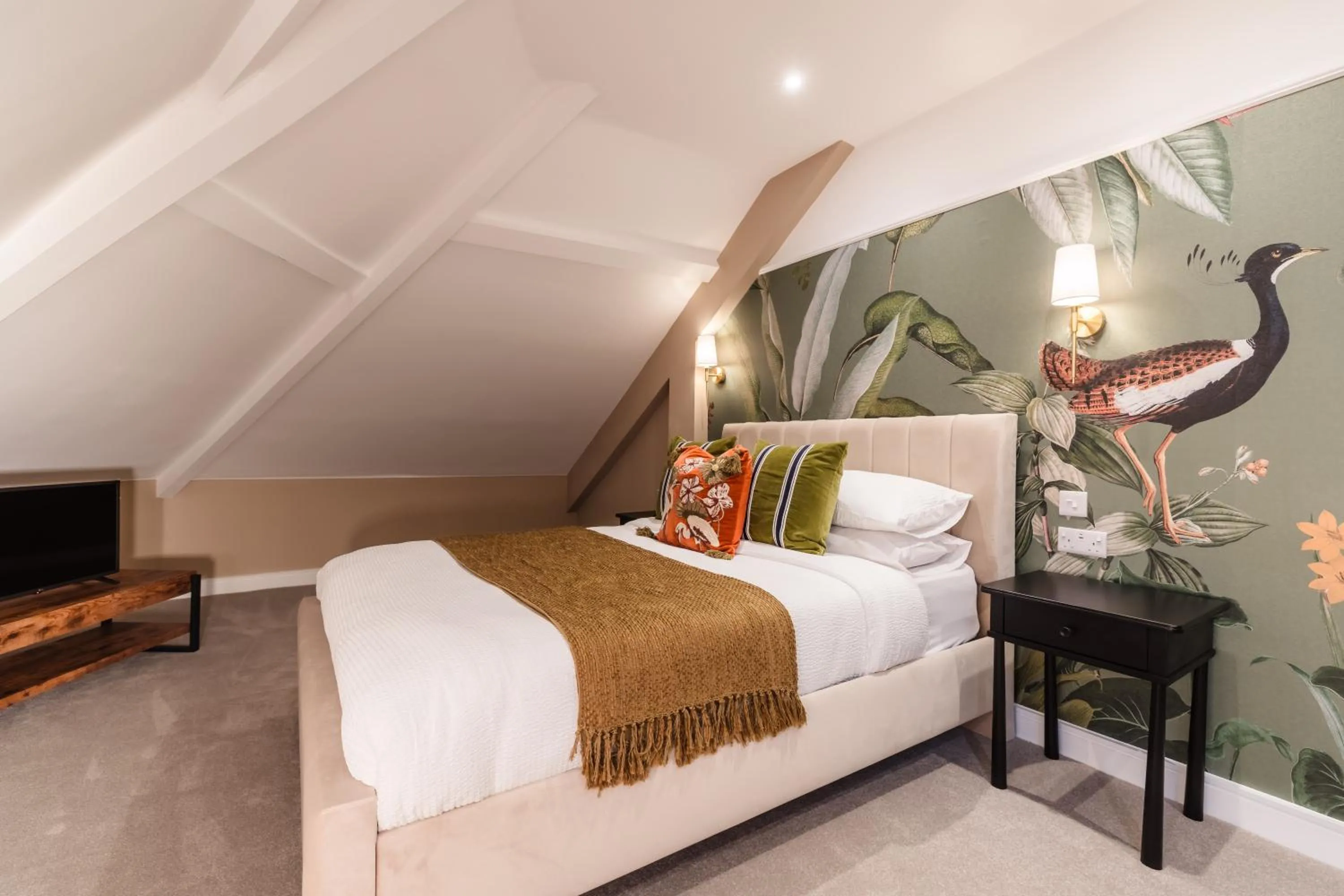 Bed in Pencelli Hotel