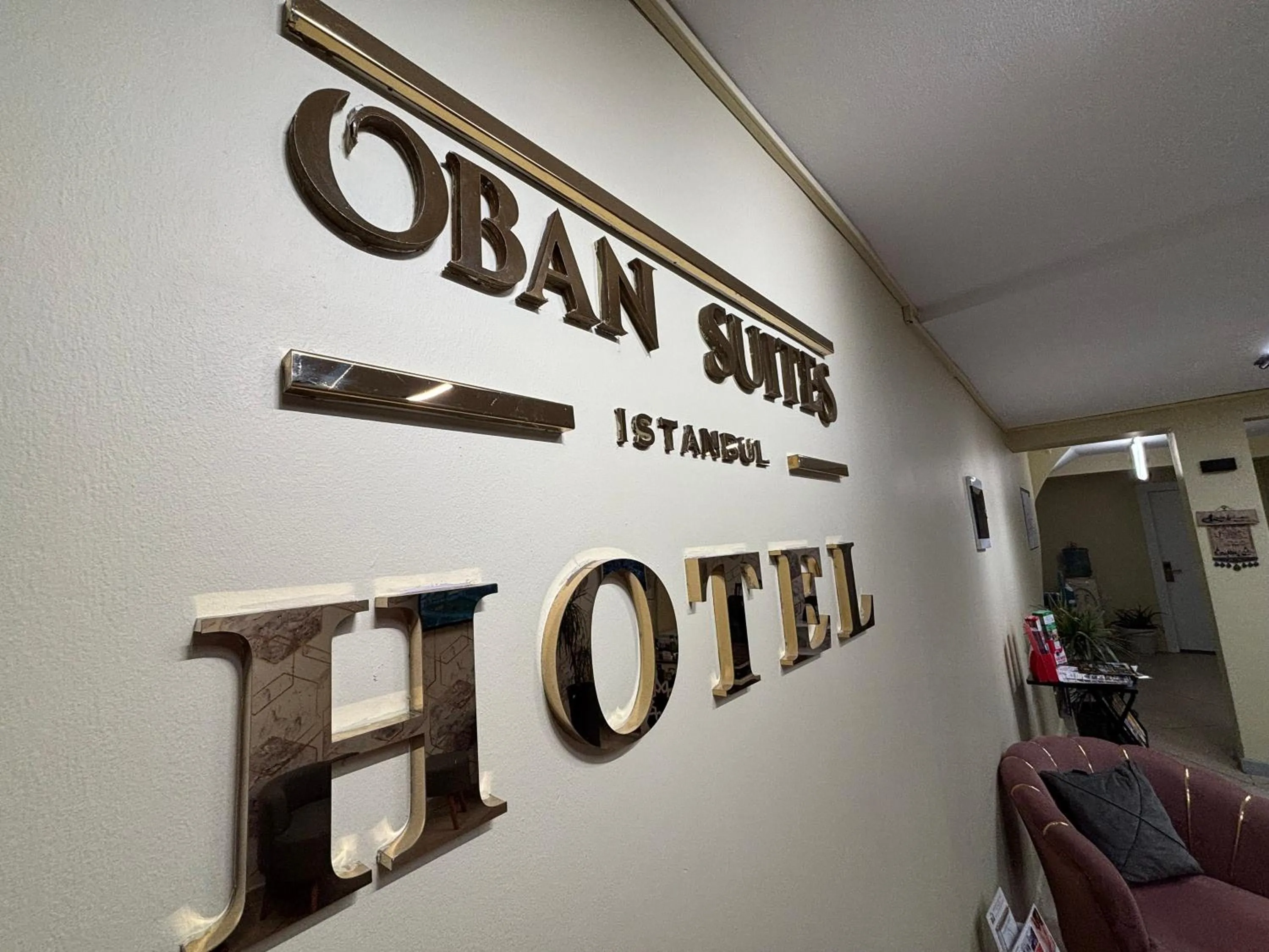 Property logo or sign in Oban Suites Istanbul