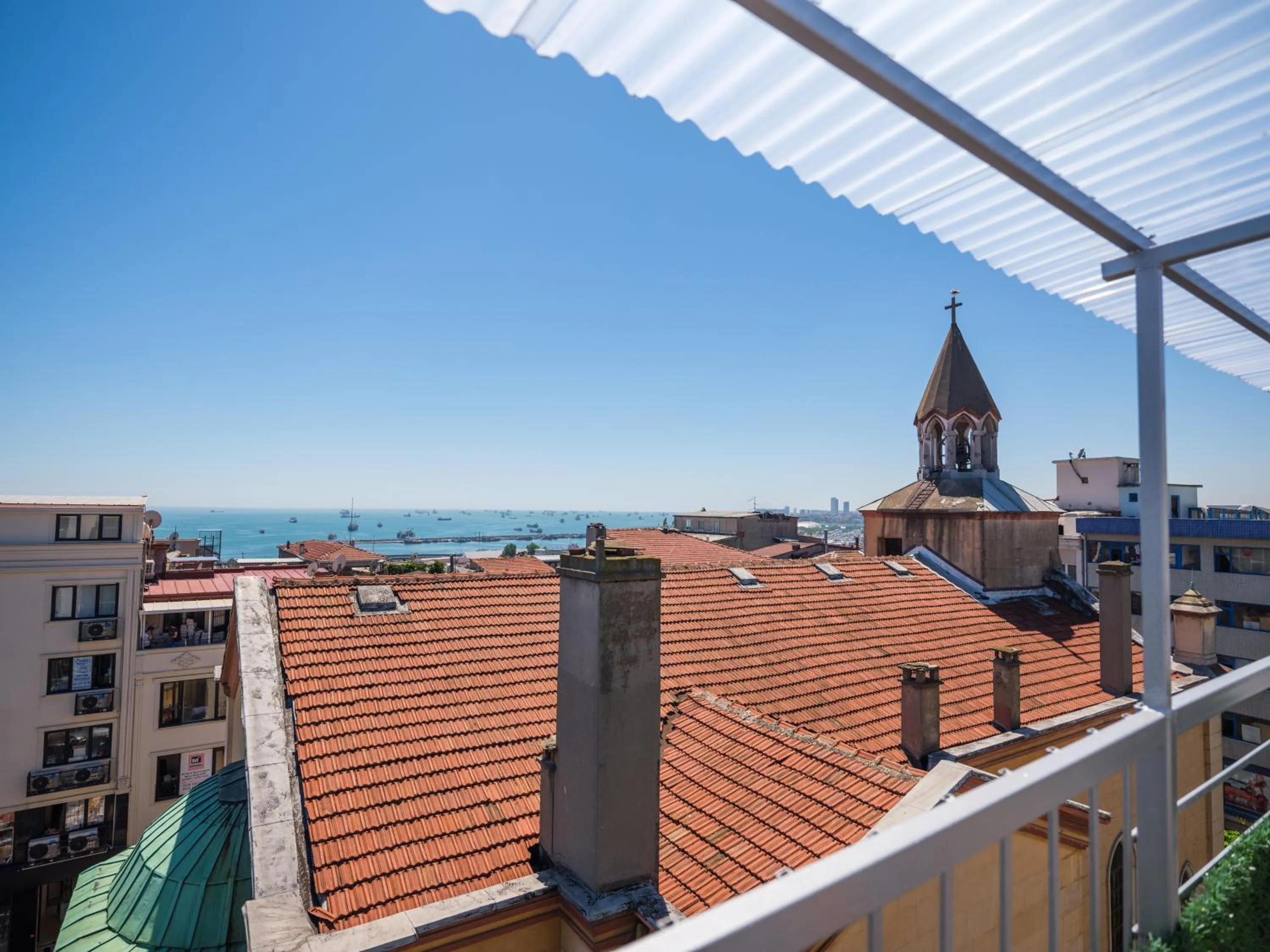Balcony/Terrace in Oban Suites Istanbul