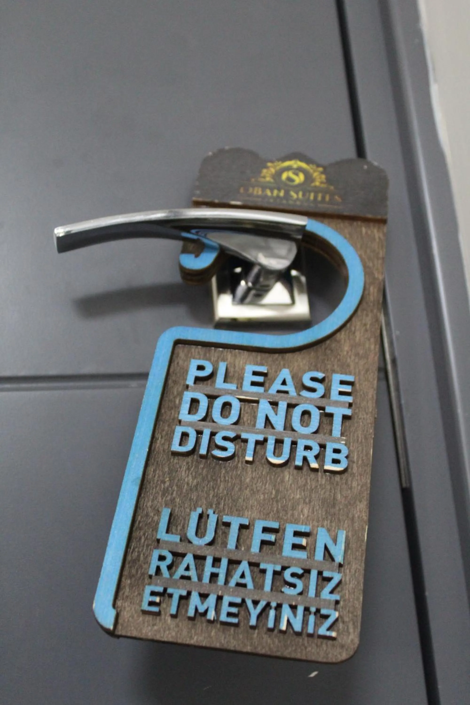 Text overlay in Oban Suites Istanbul