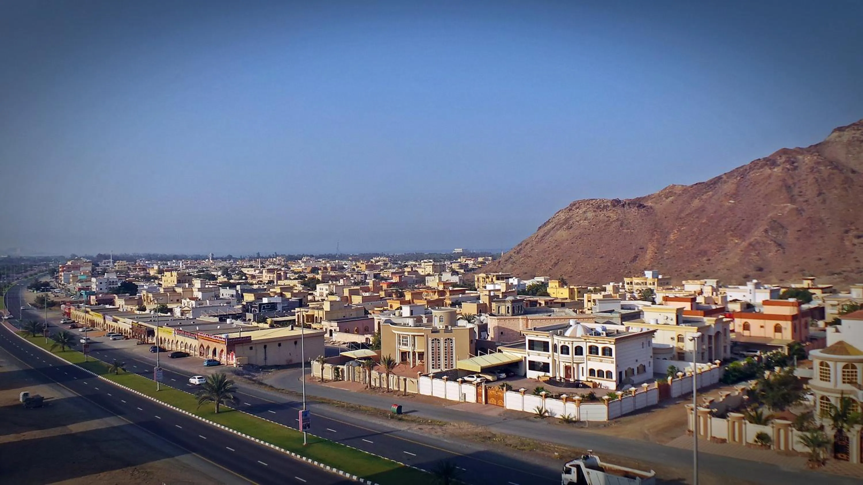 City view in Mirage Hotel Al Aqah