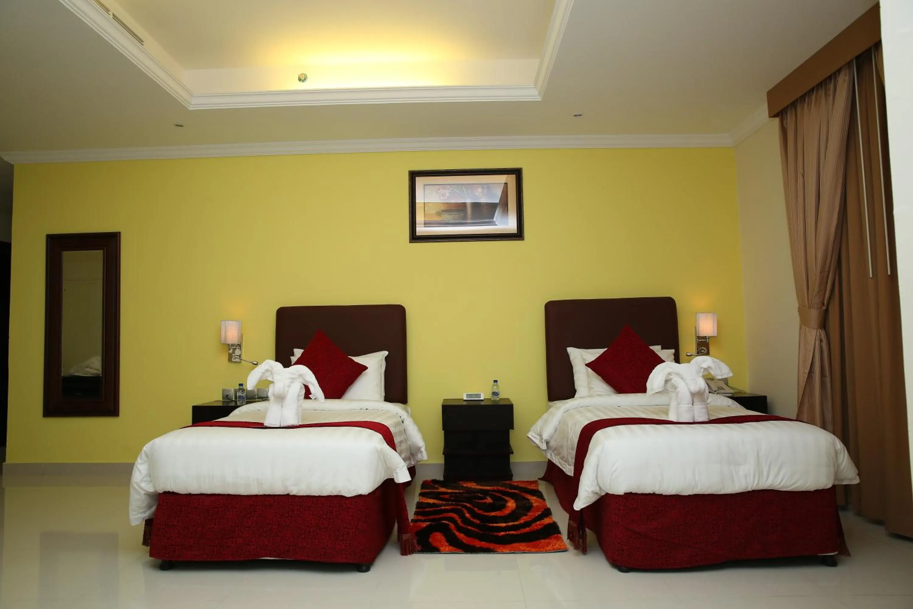 Bedroom, Bed in Mirage Hotel Al Aqah