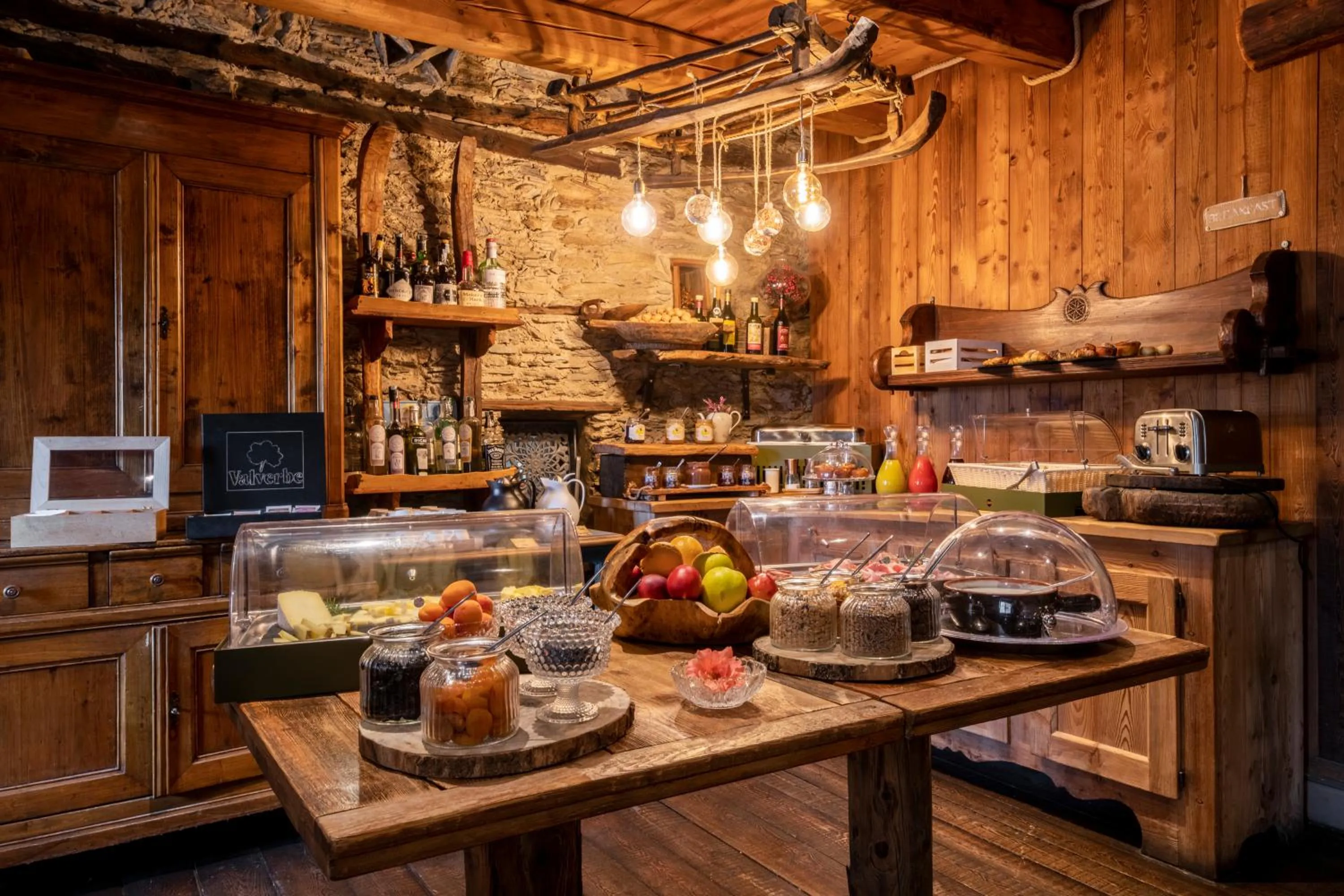 Breakfast in Brieis Relais Alpino