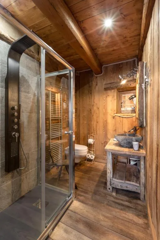Shower in Brieis Relais Alpino