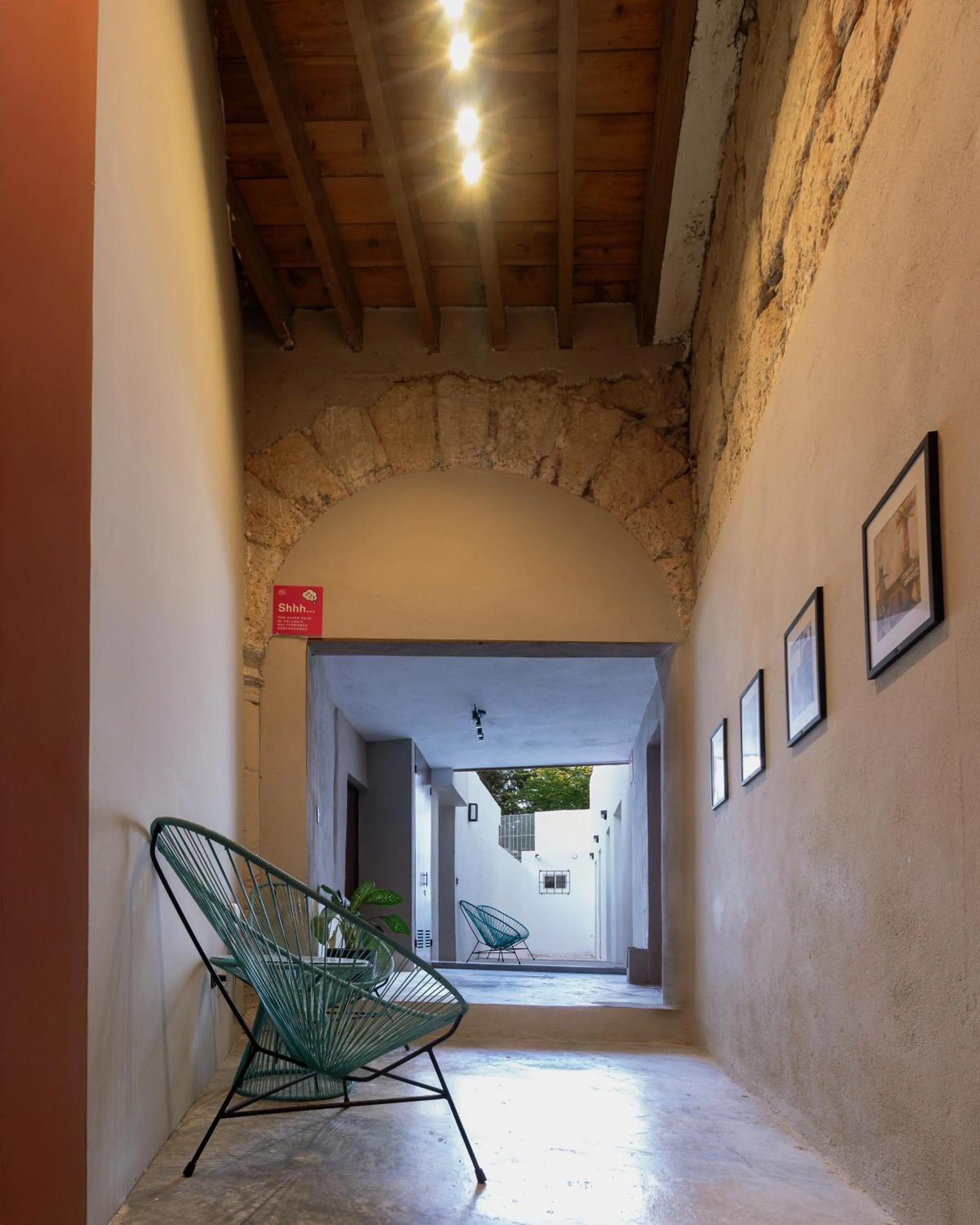 Seating area in Adhoc Barrio Antiguo