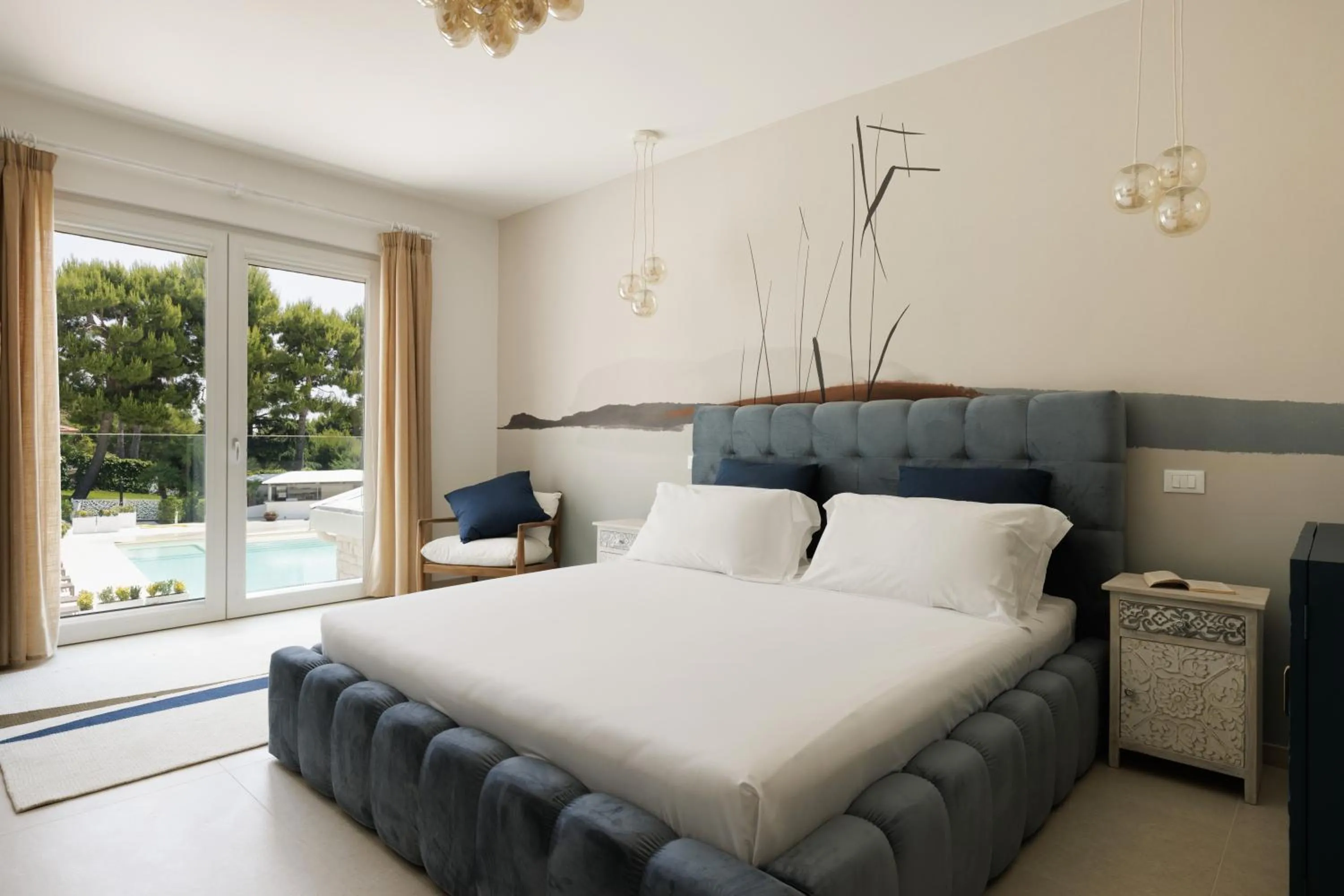 Bed in Nu Aria Taunus Relais