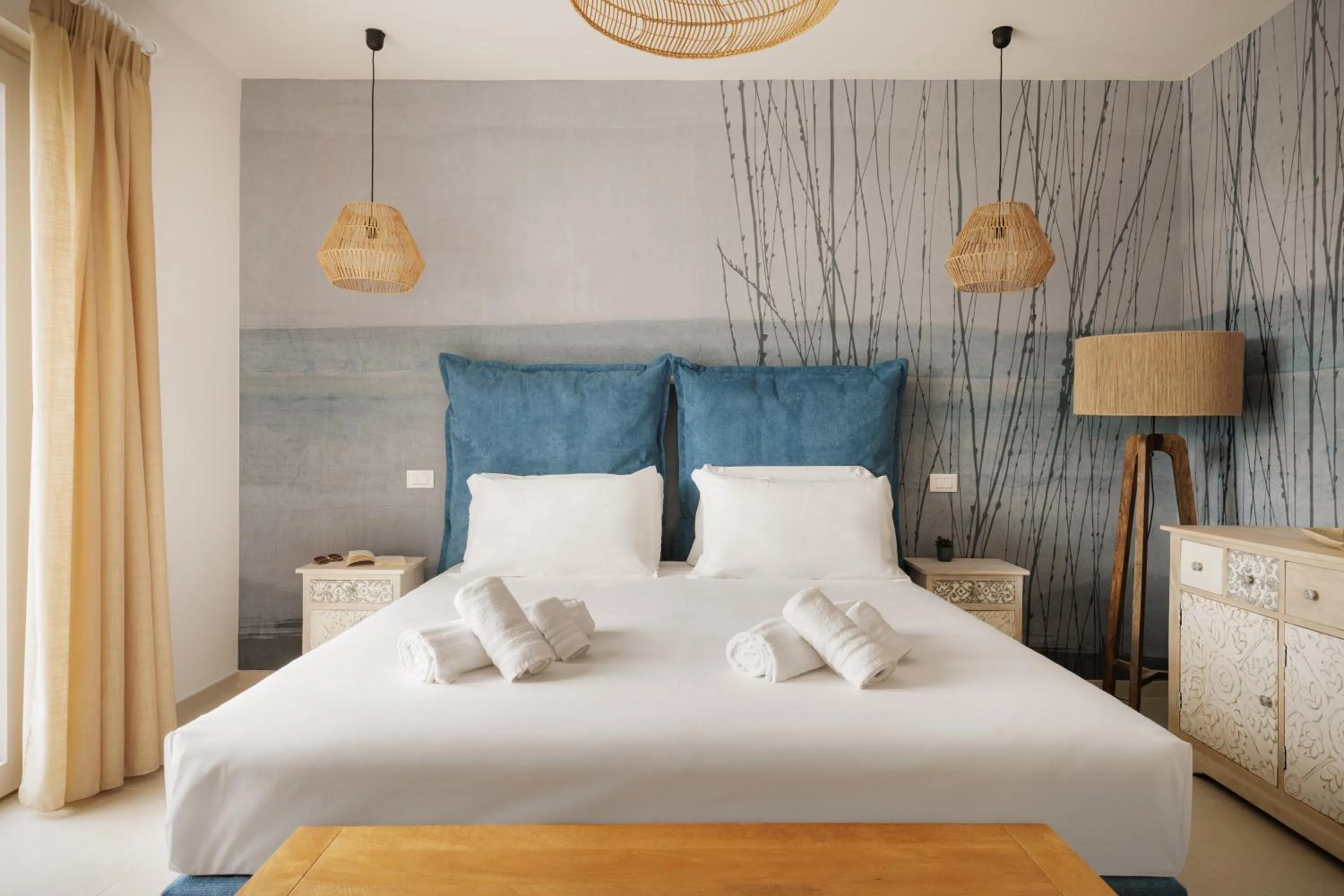 Bed in Nu Aria Taunus Relais